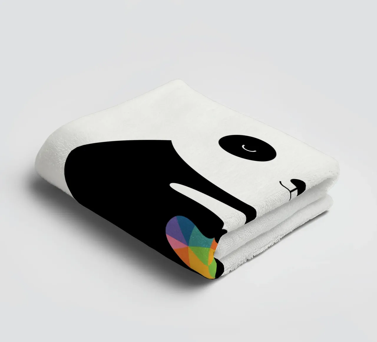 Panda-Liebe Handtuch von Andy Westface