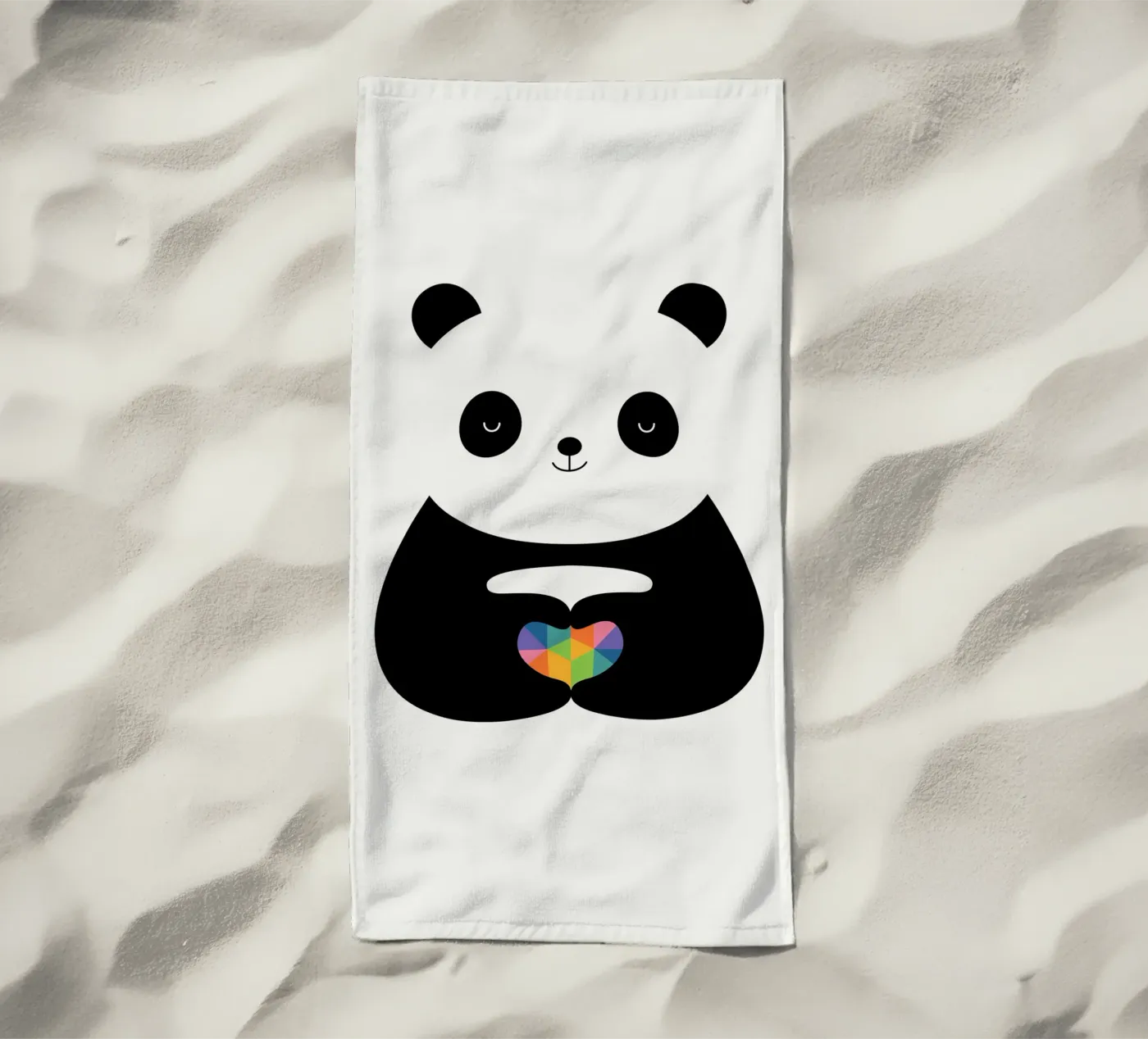 Panda Love telo mare da Andy Westface
