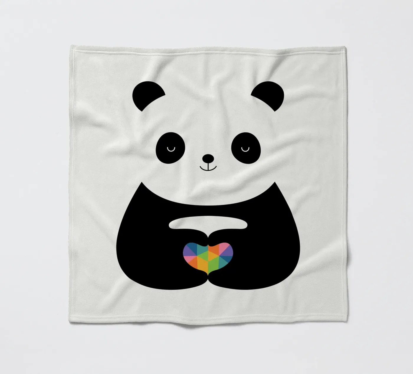 Panda-Liebe Fleecedecke von Andy Westface