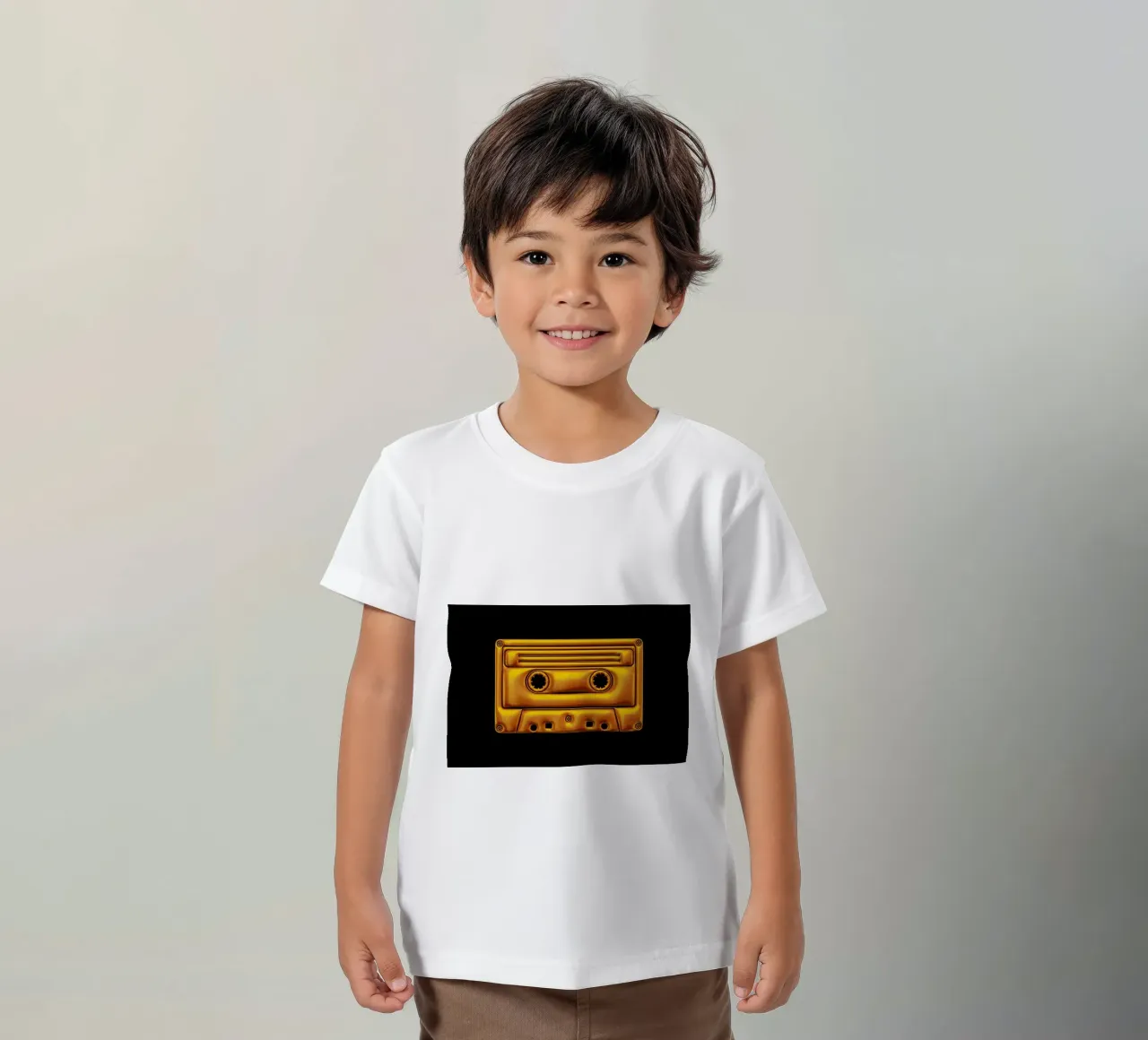 Cassette kids t-shirt by Octavian