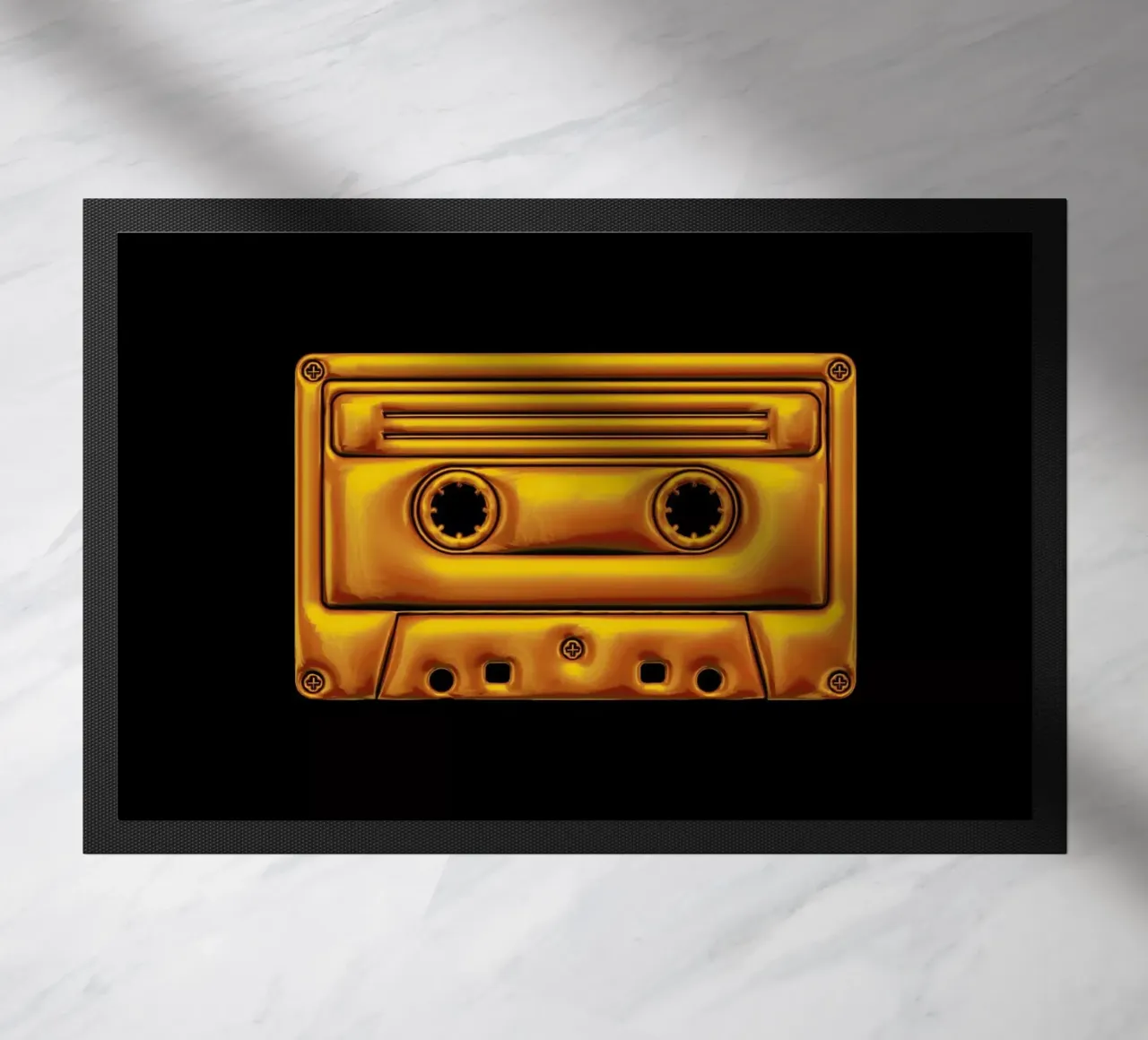 Cassette doormat by Octavian