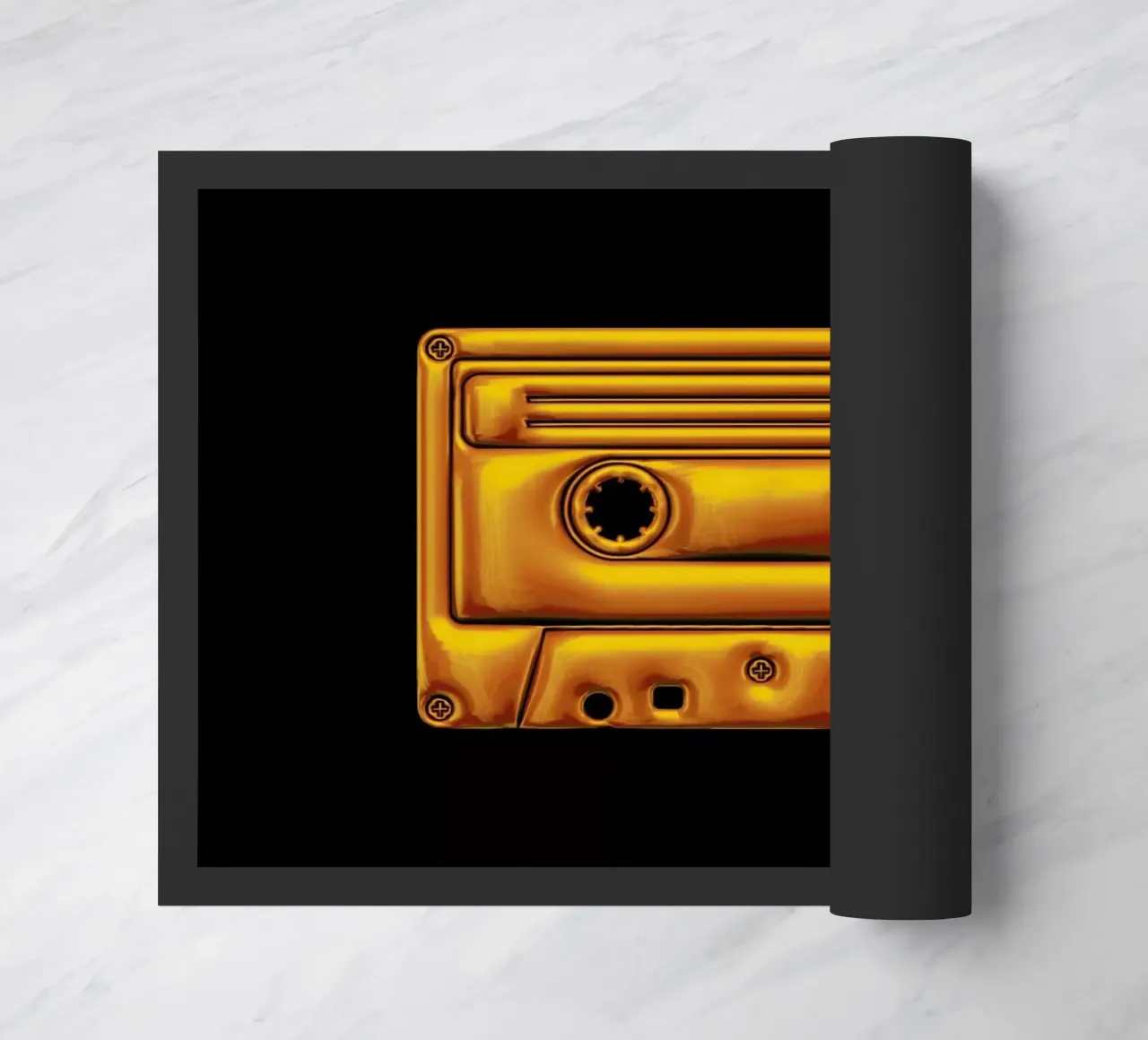 Cassette doormat by Octavian