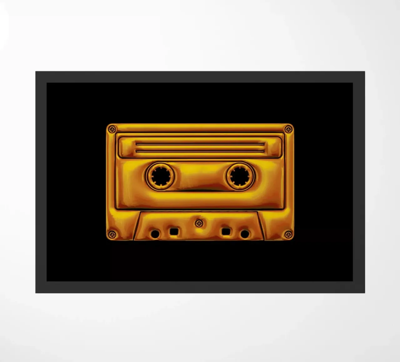 Cassette doormat by Octavian