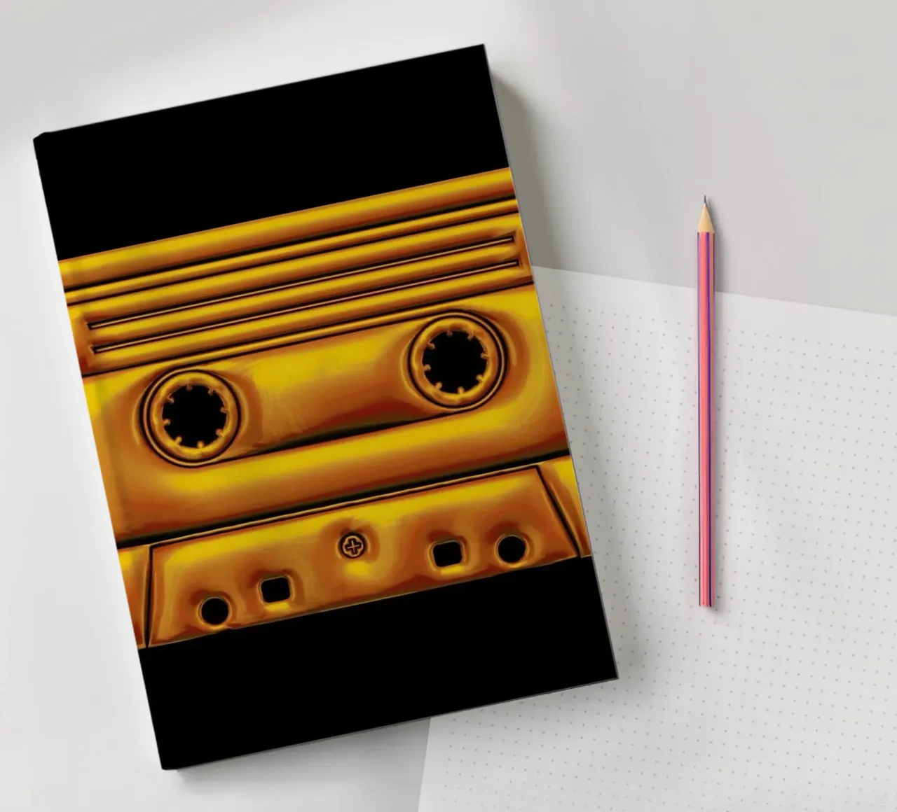 Cassette notebook by Octavian