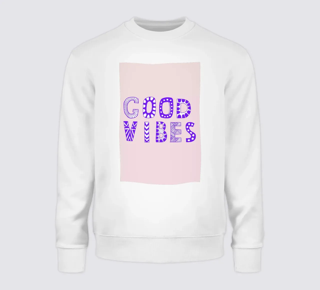 Good Vibes Pink felpa da Vasare Nar