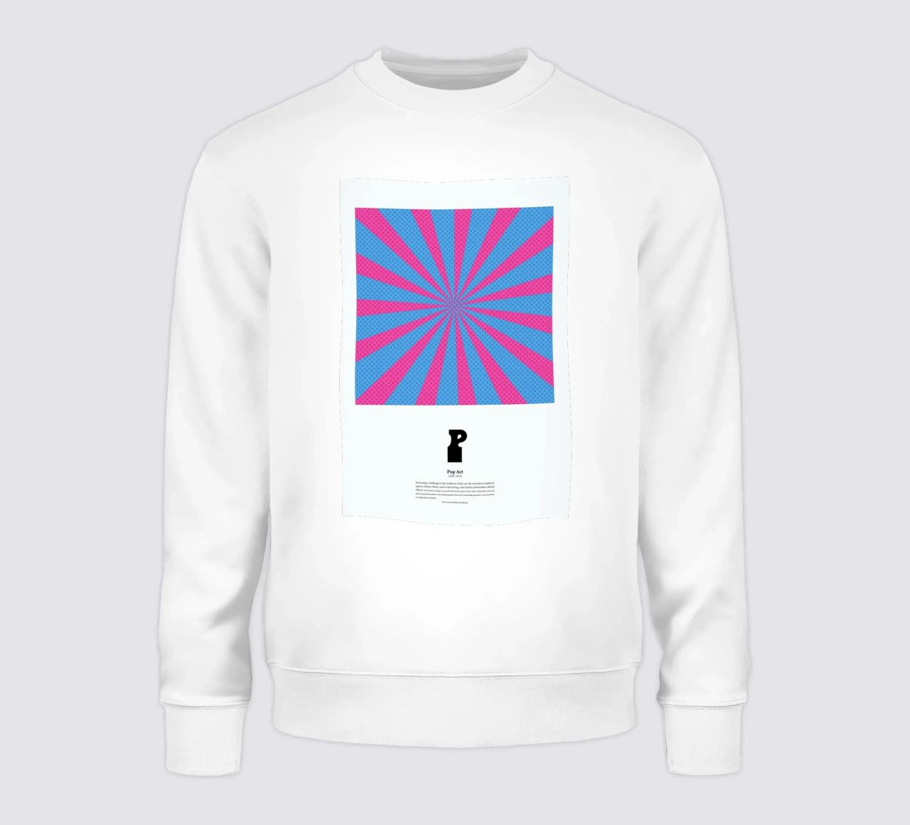 P - Pop Art felpa da The True Type