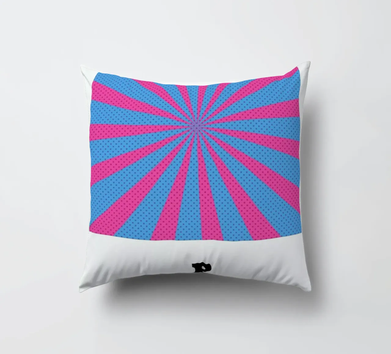 P - Pop Art cuscino da The True Type