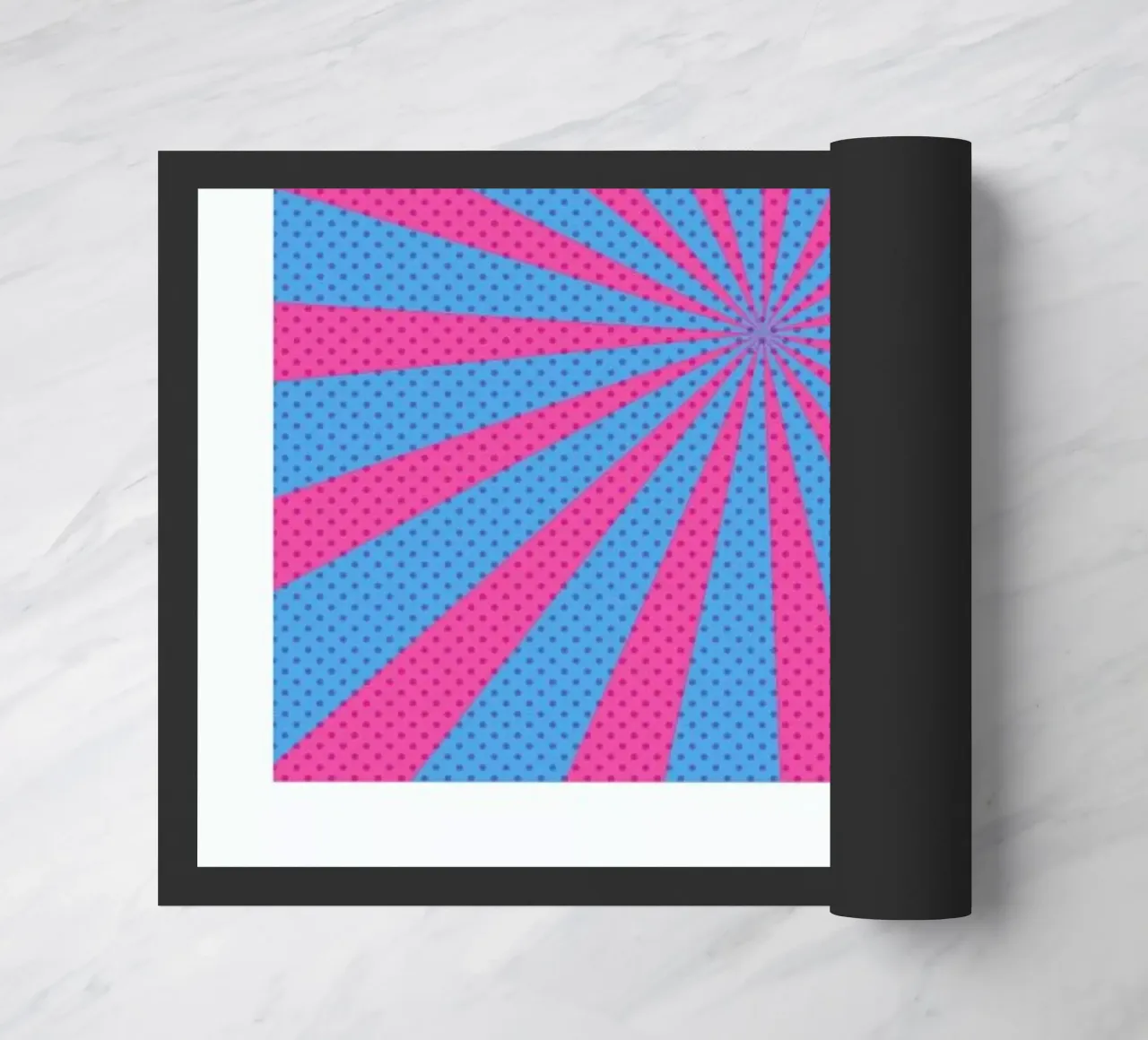 P - Pop Art doormat by The True Type