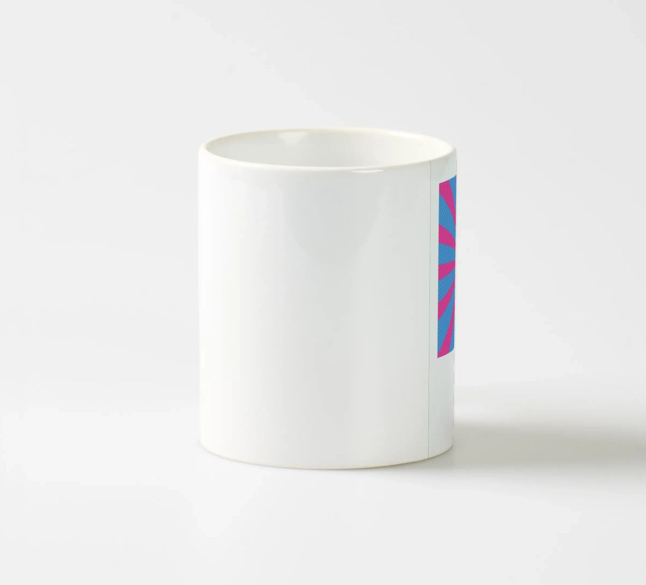 P - Pop Art tazza in ceramica da The True Type