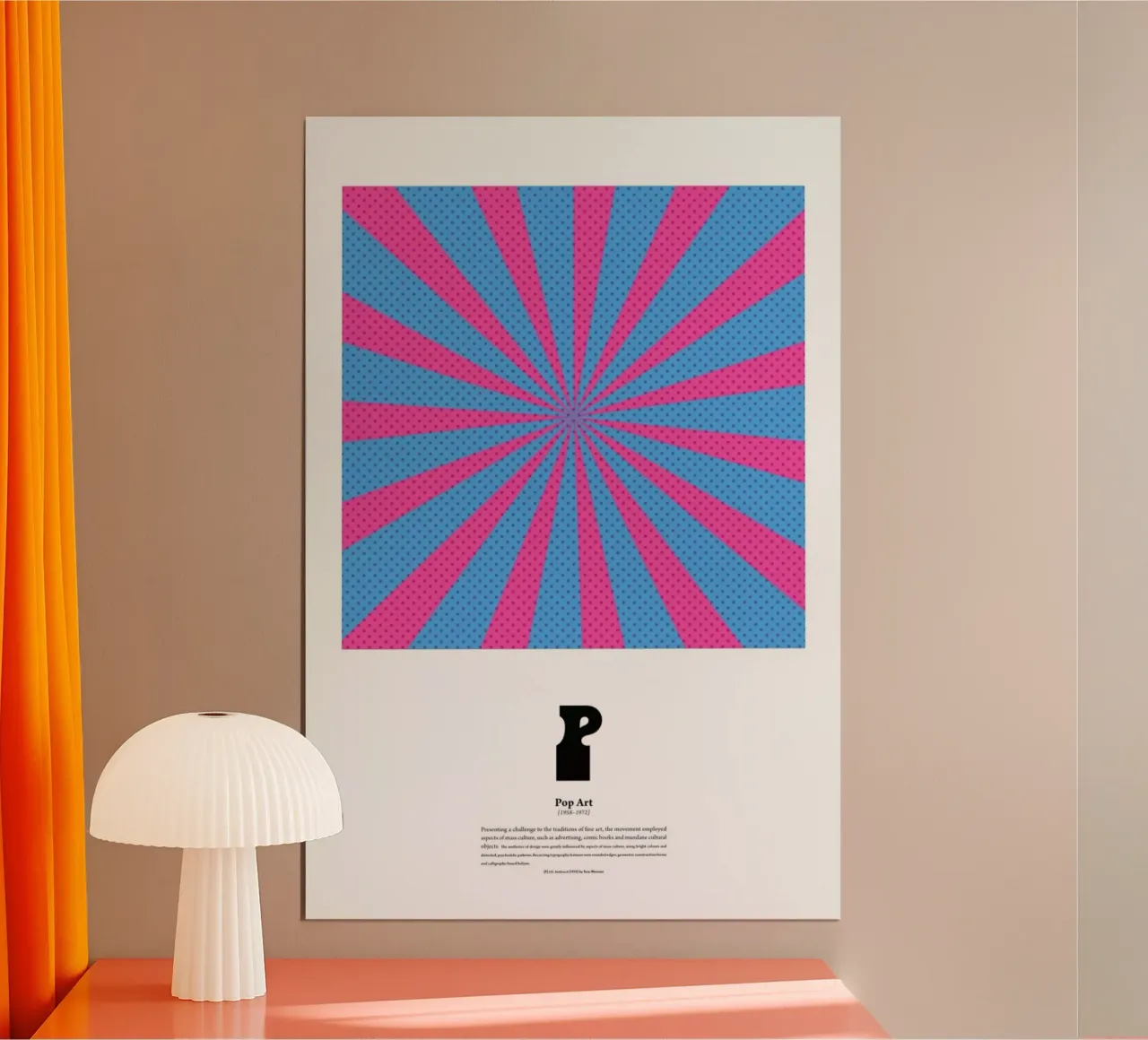 P - Pop Art carta hahnemühle da The True Type