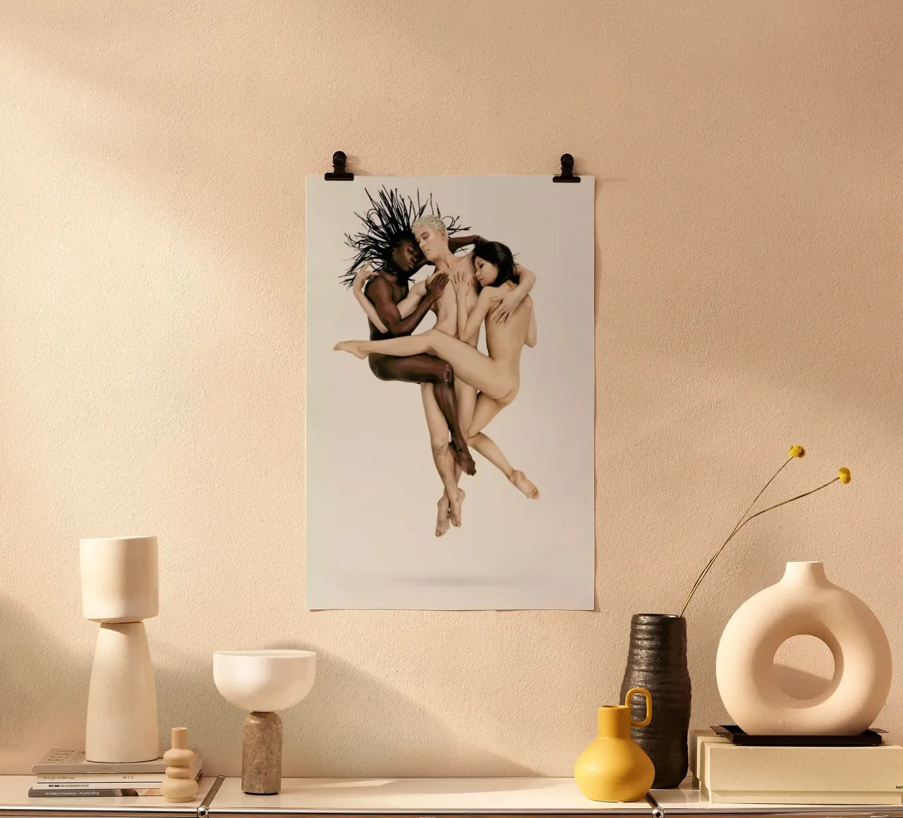 Dance, Dance, Dance 23 poster with aluminum frame by Günther Egger