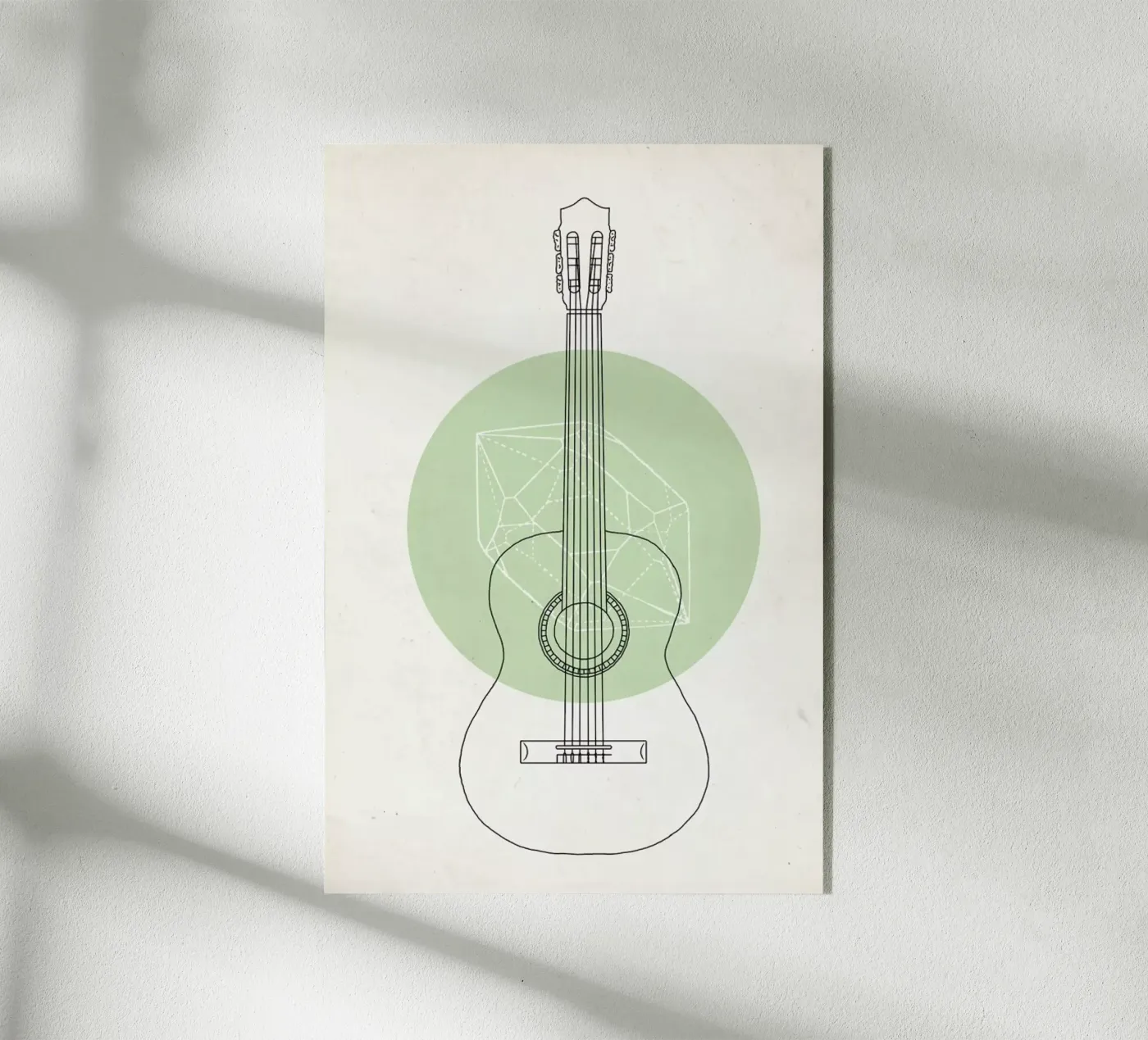 Guitar plexiglas de Florent Bodart