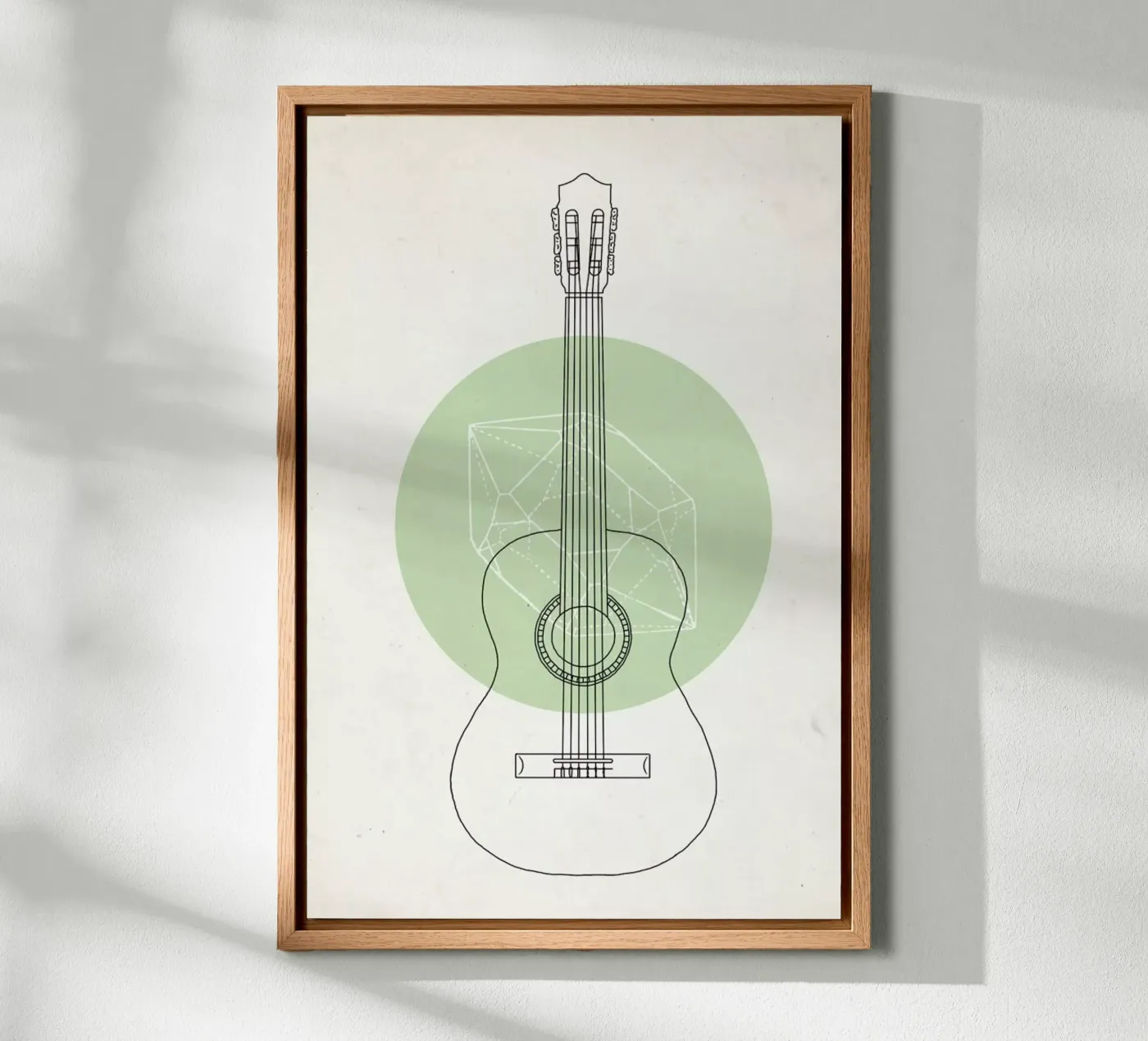 Guitar alluminio dibond da Florent Bodart