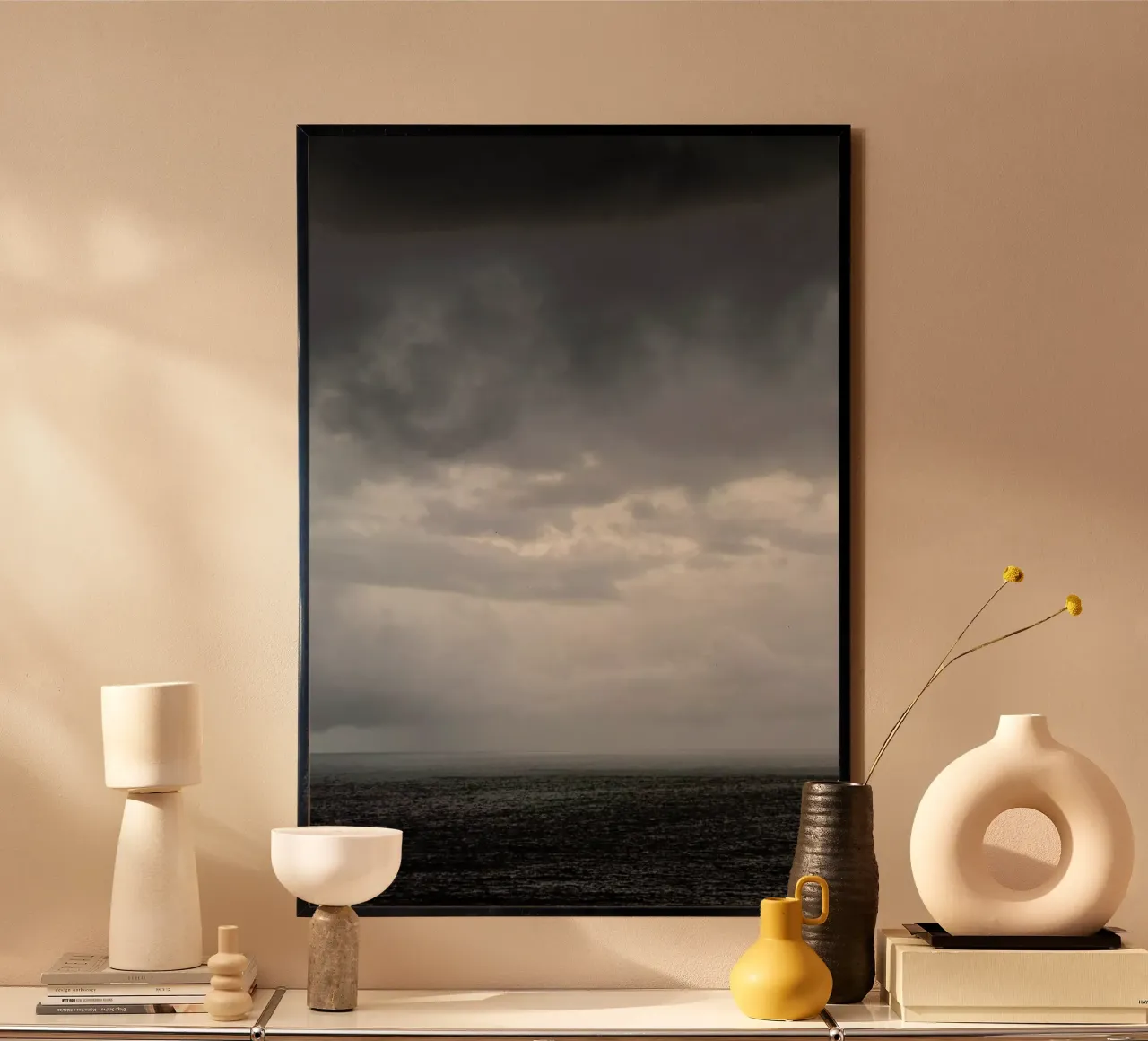 Sol De Le Gogo 4 poster con telaio in legno da Shot By Clint