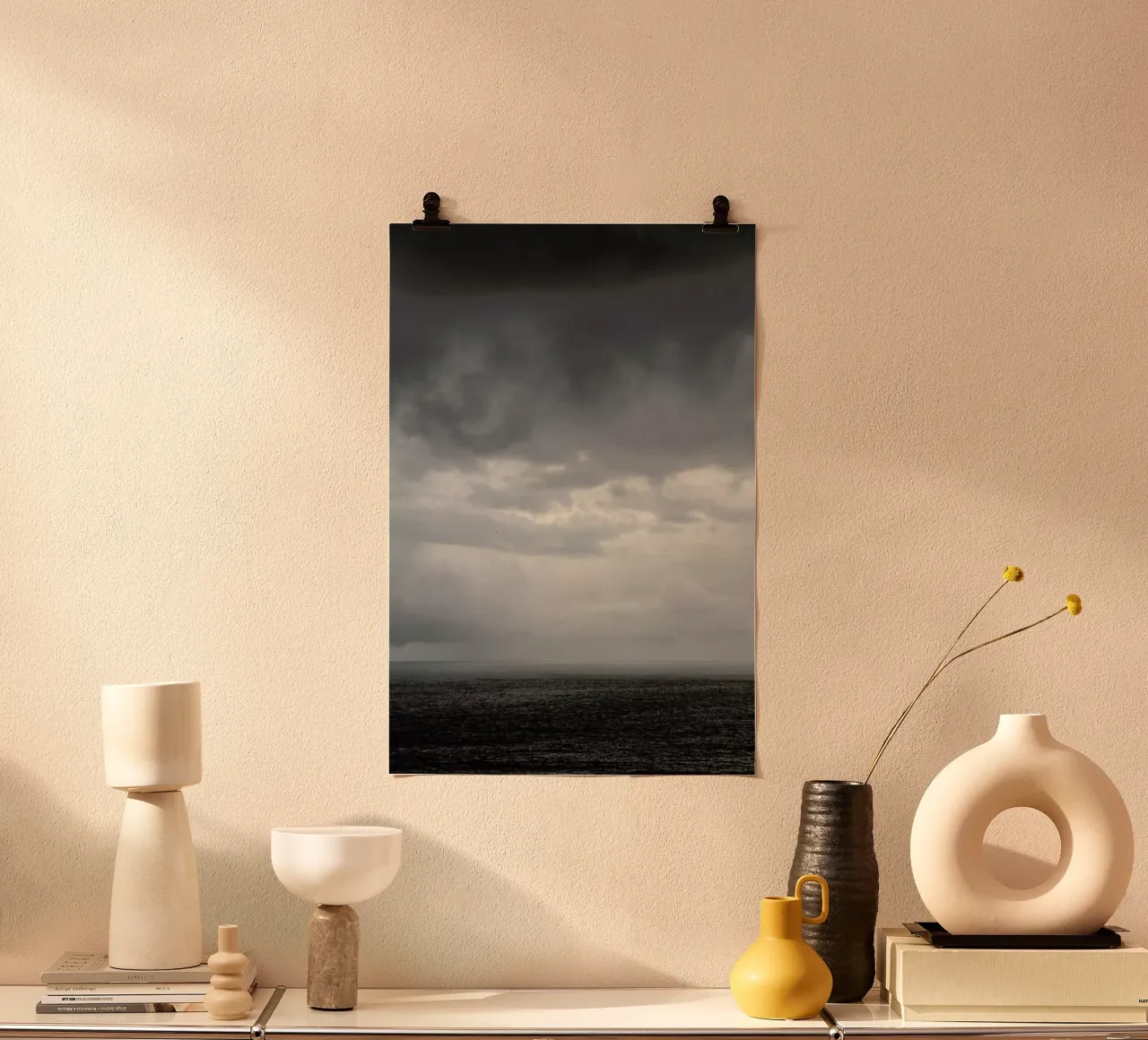 Sol De Le Gogo 4 poster con telaio in legno da Shot By Clint
