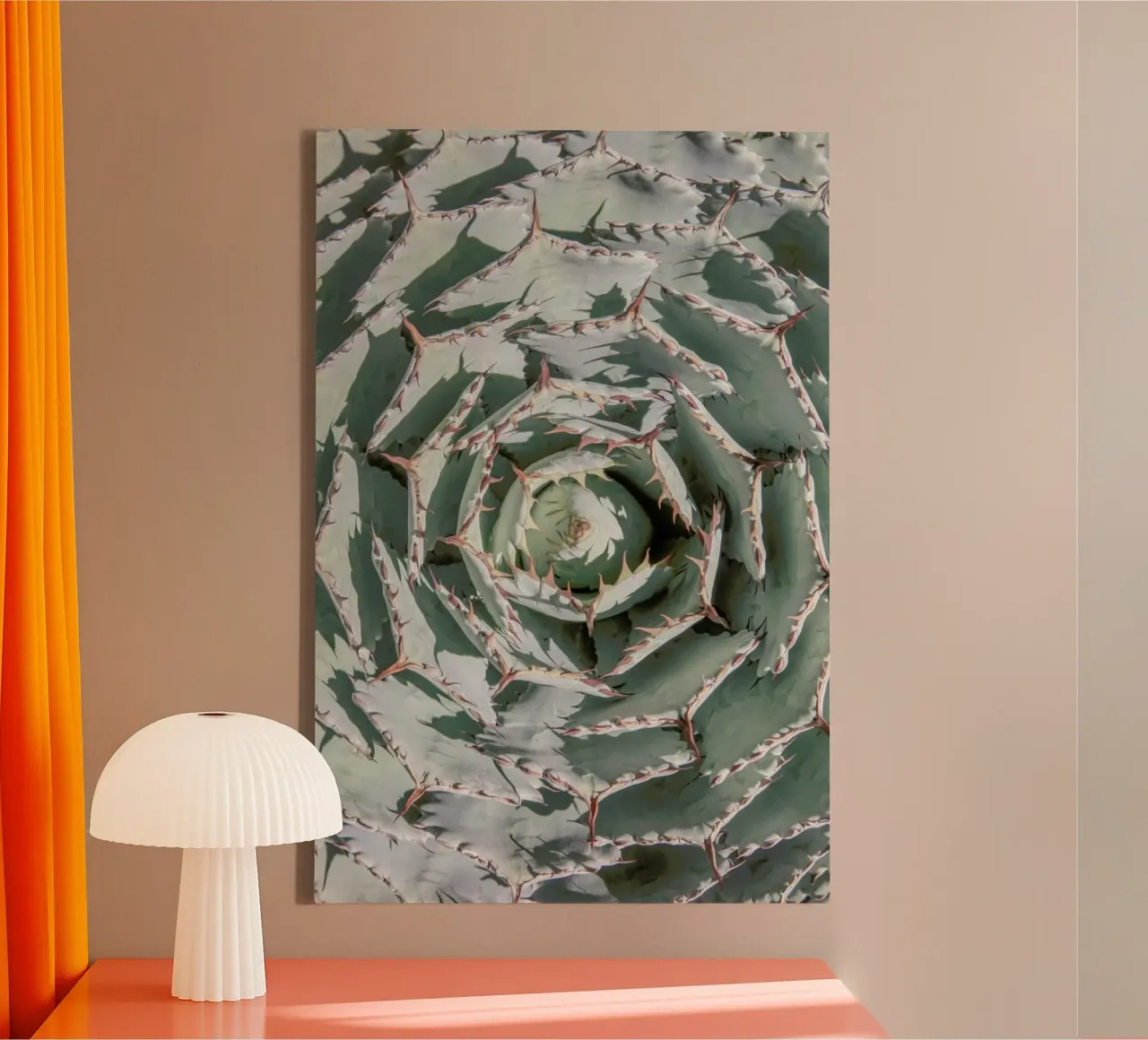 Agave canvas with Floater frame by Shot By Clint