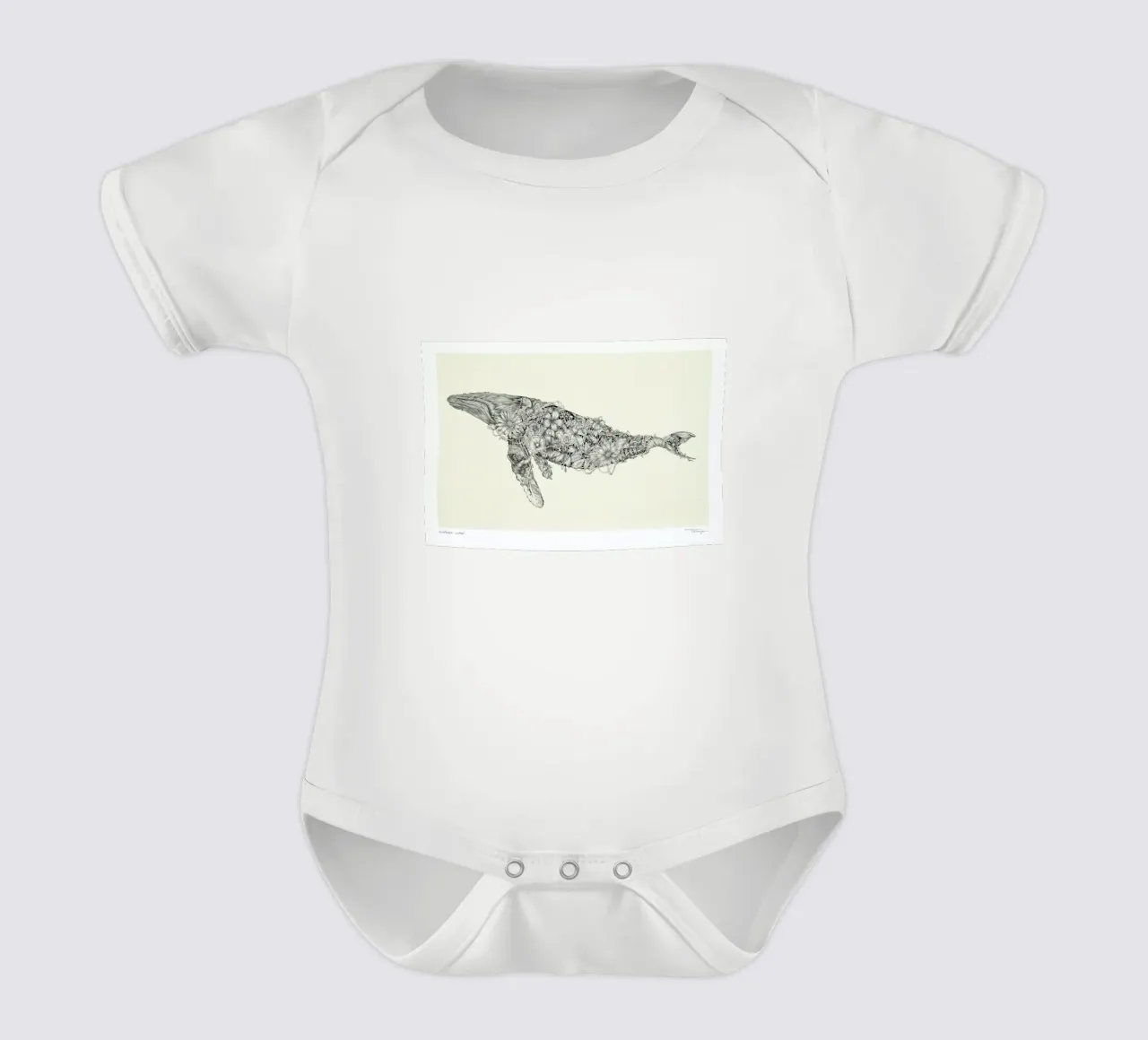 For the Paper Rain Project in Support of Project Jonah Kurzarm Babybody von Faunesque