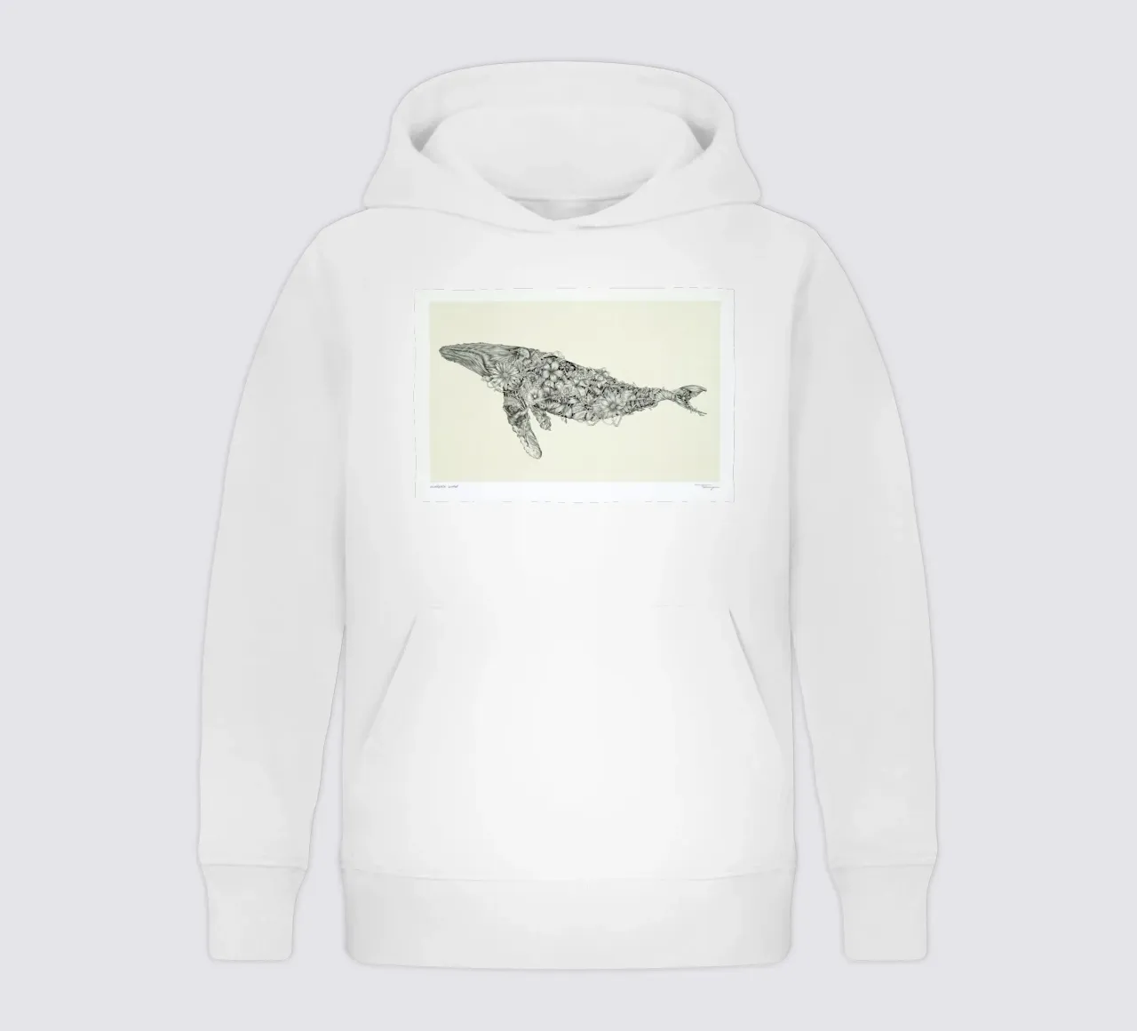 For the Paper Rain Project in Support of Project Jonah felpa bambino con cappuccio da Faunesque