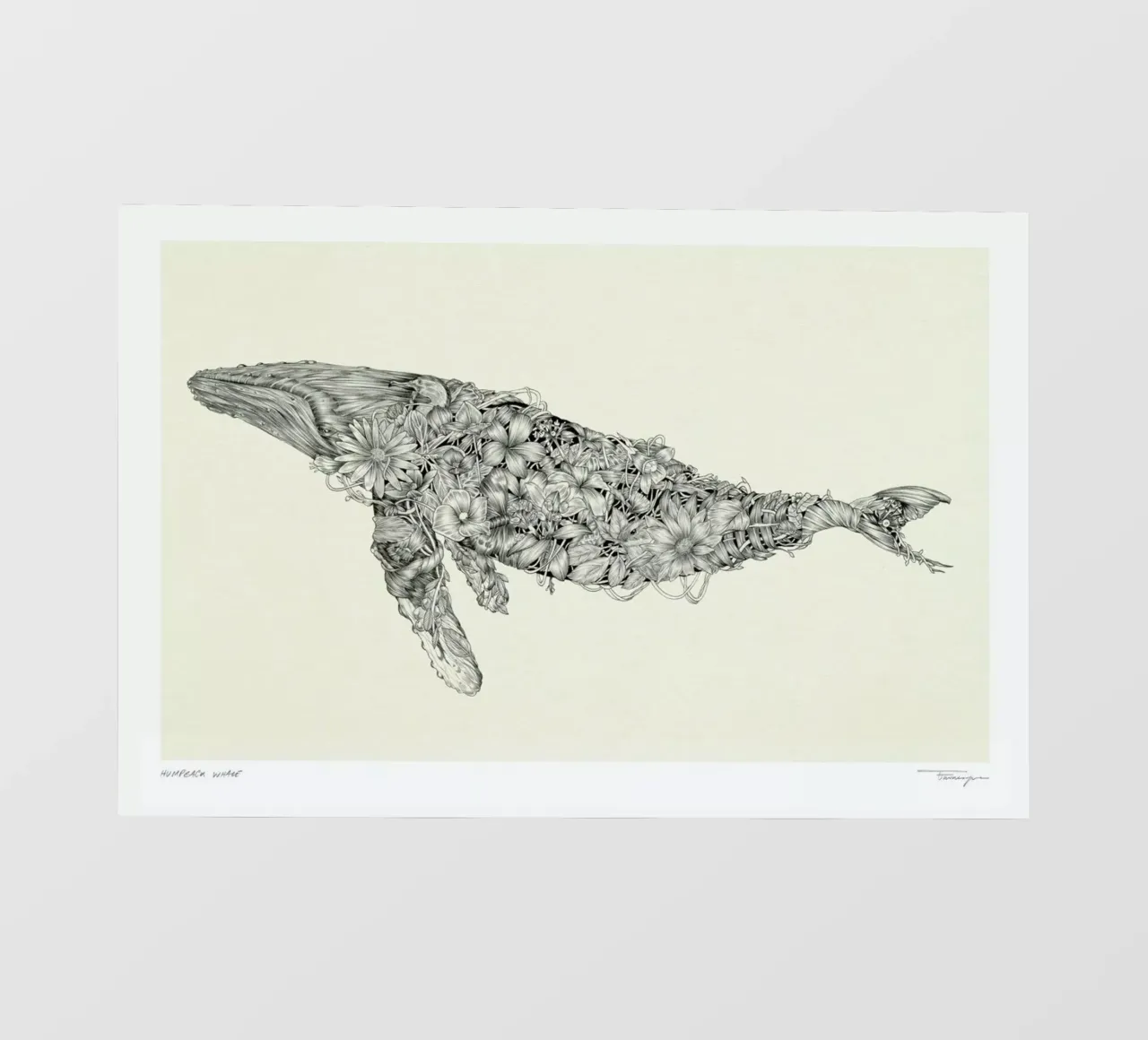 For the Paper Rain Project in Support of Project Jonah telo in pvc da Faunesque