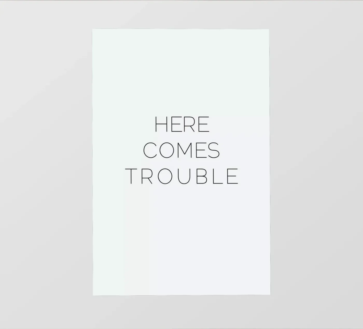 Trouble pellicola backlit da Leah Flores