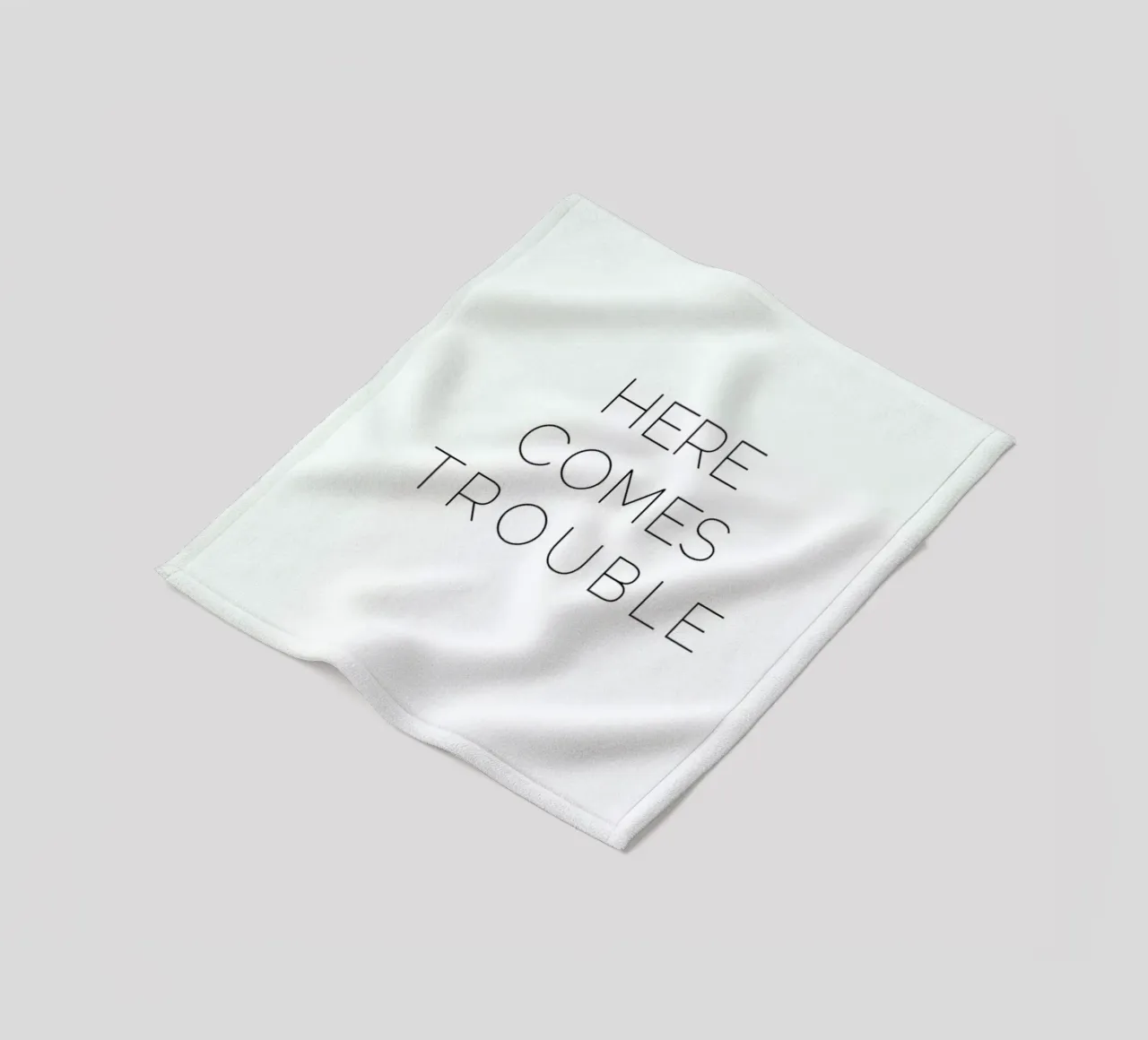 Trouble coperta in pile da Leah Flores