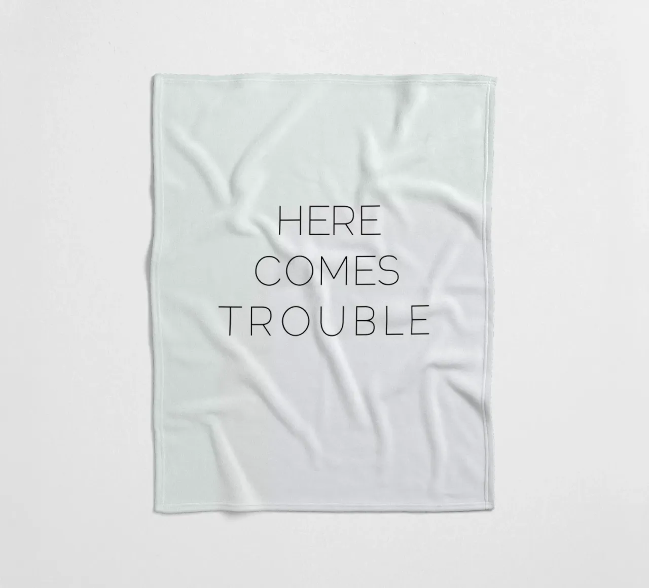 Trouble coperta in pile da Leah Flores