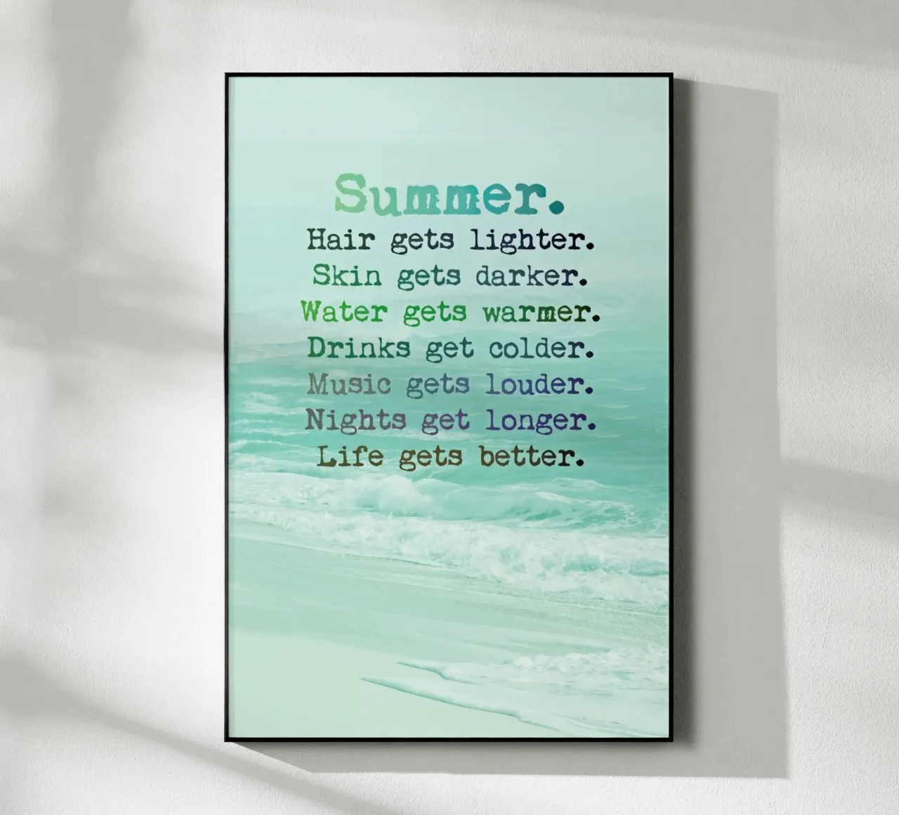 Vibrazioni estive plexiglass da Monika Strigel