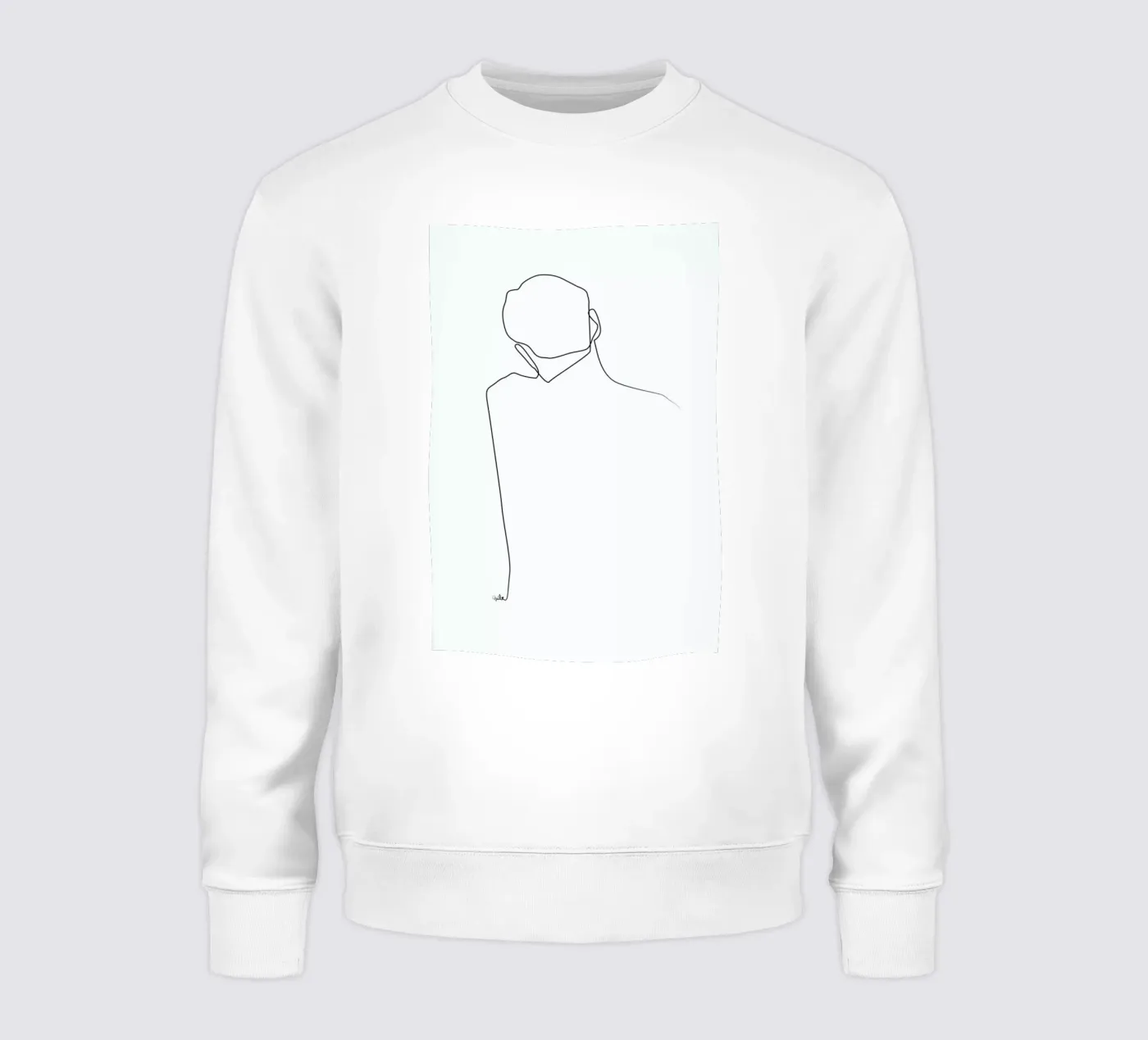 Back Line felpa da Quibe