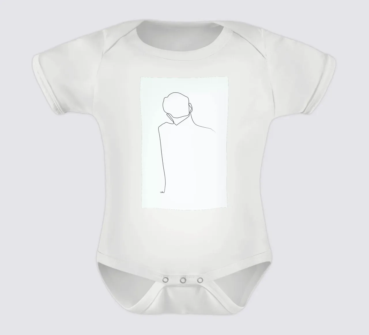 Back Line body bébé de Quibe