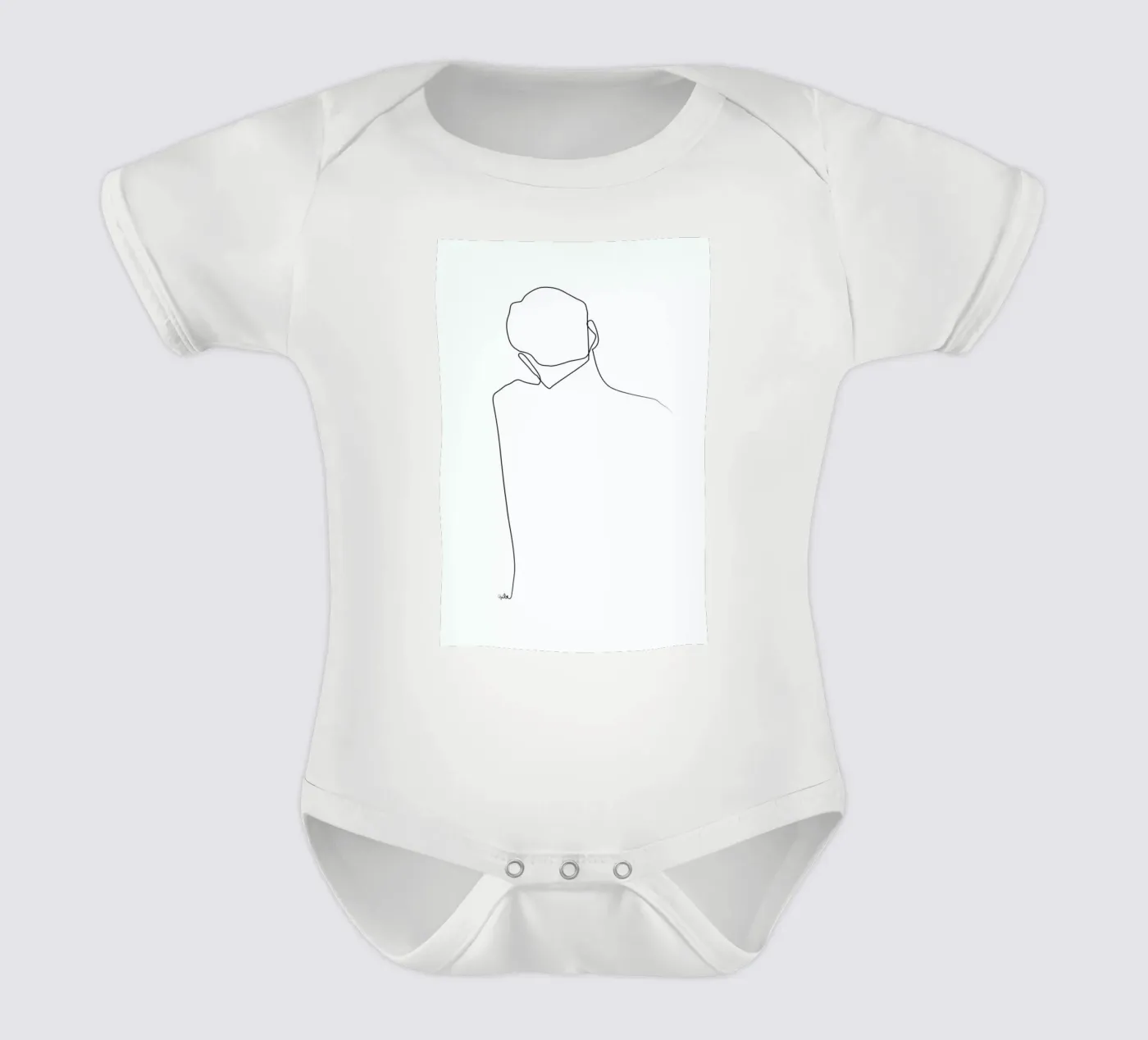 Back Line body bébé de Quibe
