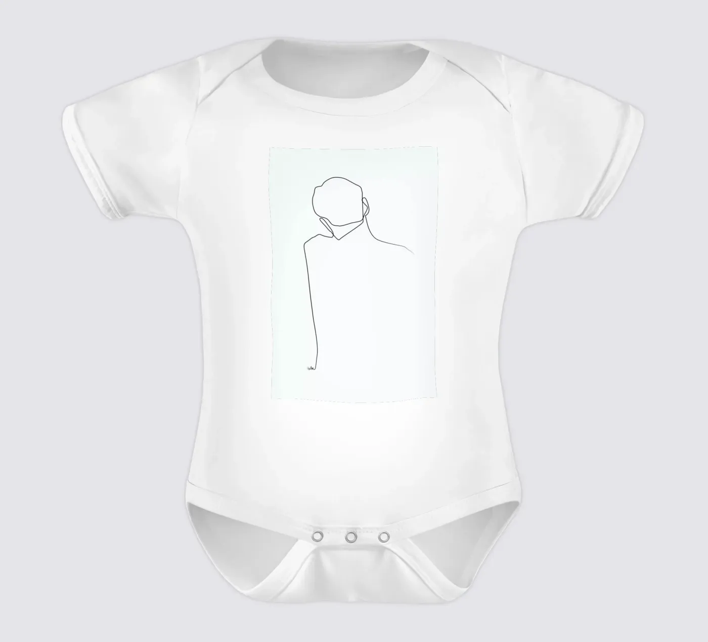 Back Line body bébé de Quibe