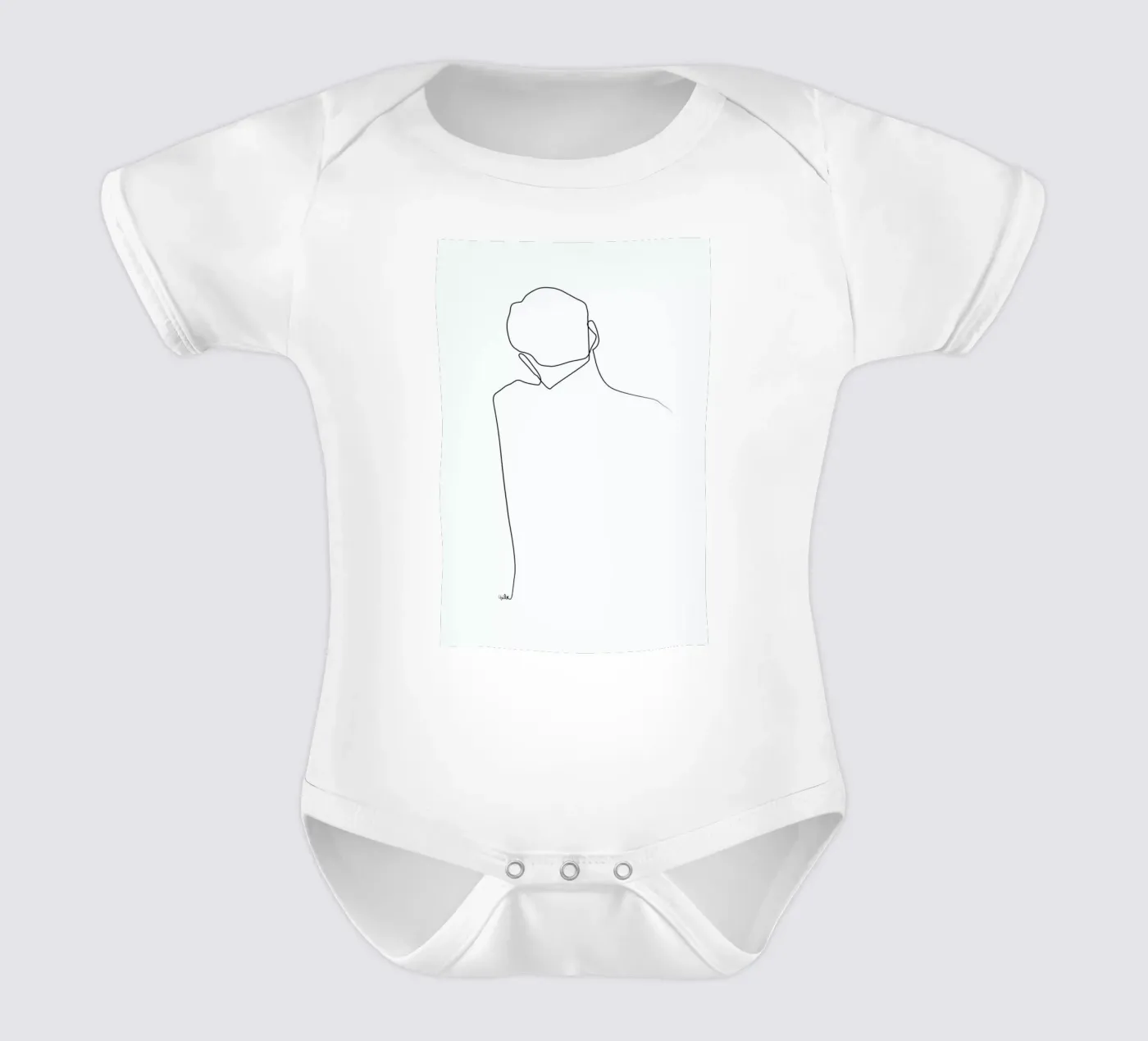 Back Line body bébé de Quibe