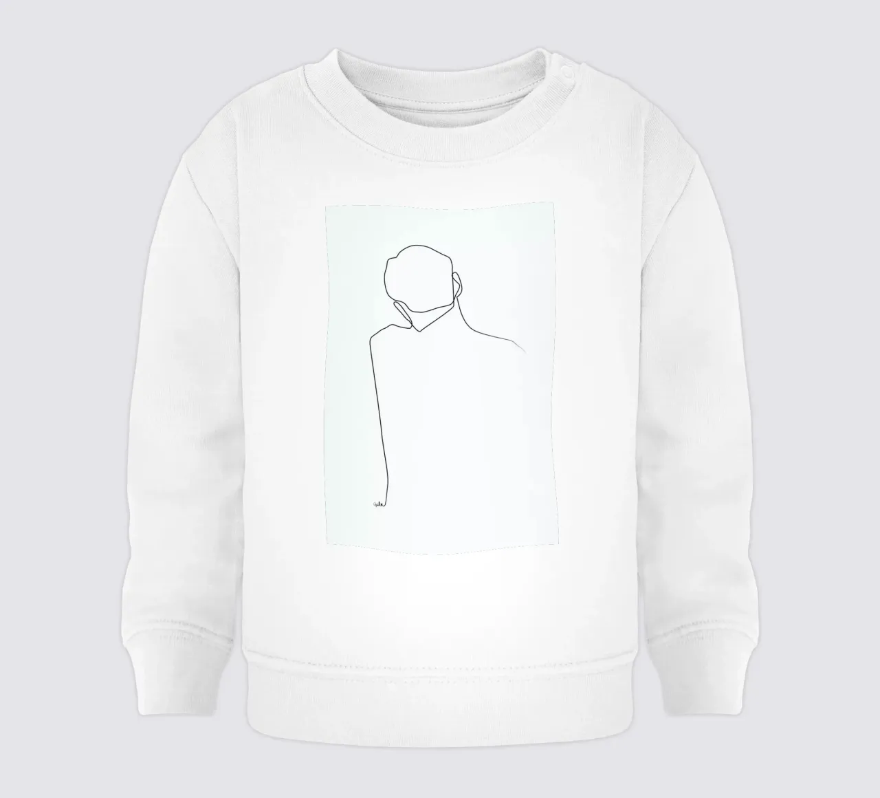 Back Line sweat pour bébé de Quibe