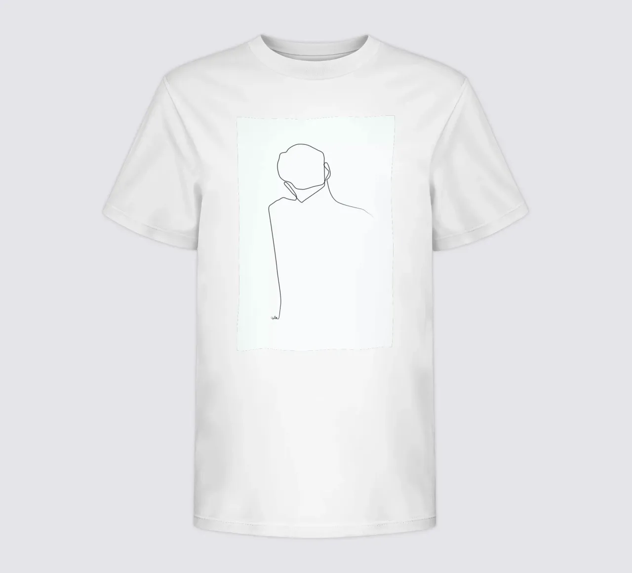 Back Line t-shirt bambini da Quibe