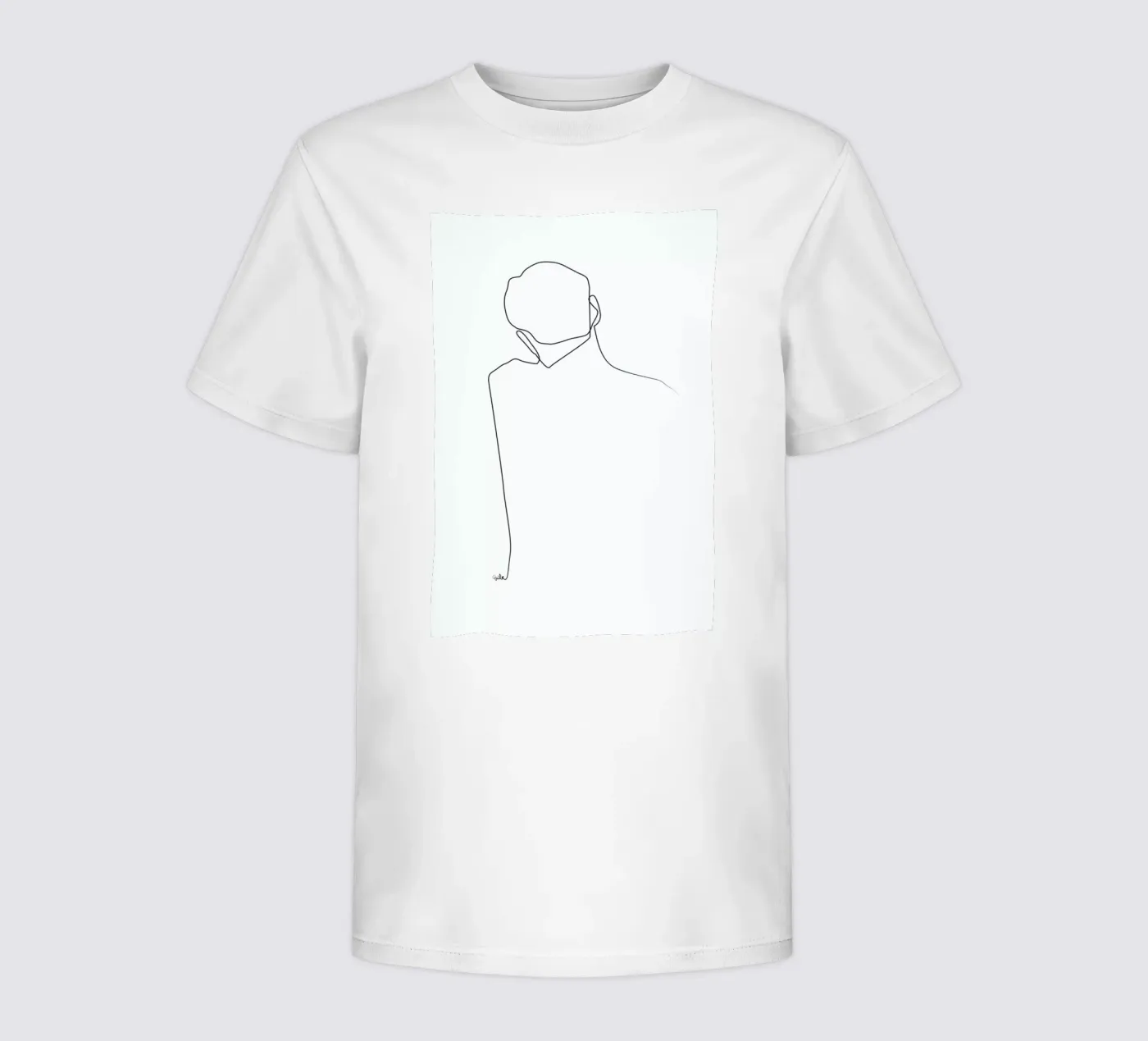 Back Line kinder t-shirt van Quibe