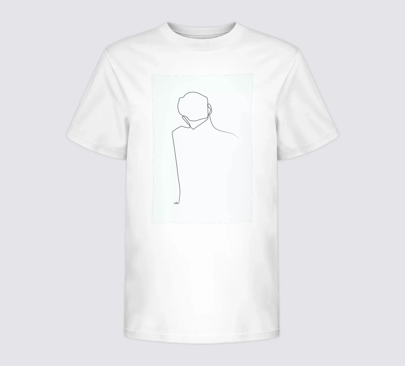 Back Line kinder t-shirt van Quibe