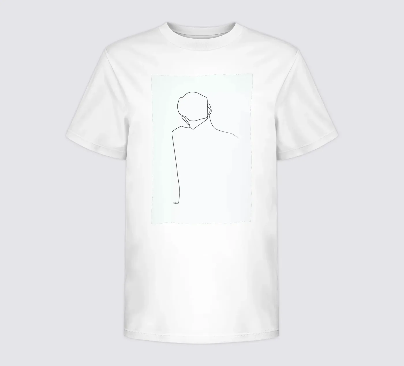 Back Line kinder t-shirt van Quibe