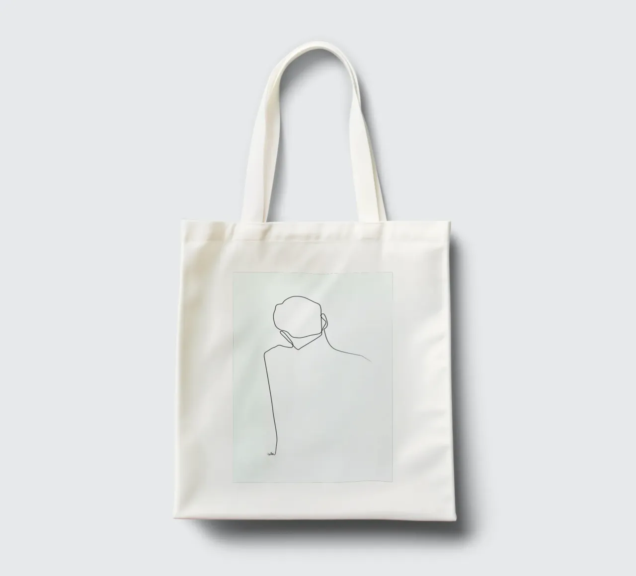 Back Line borsa in juta da Quibe