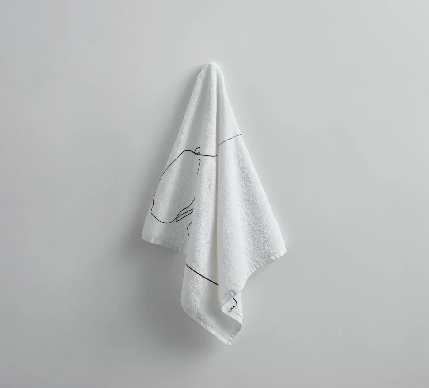 Back Line badhanddoek van Quibe