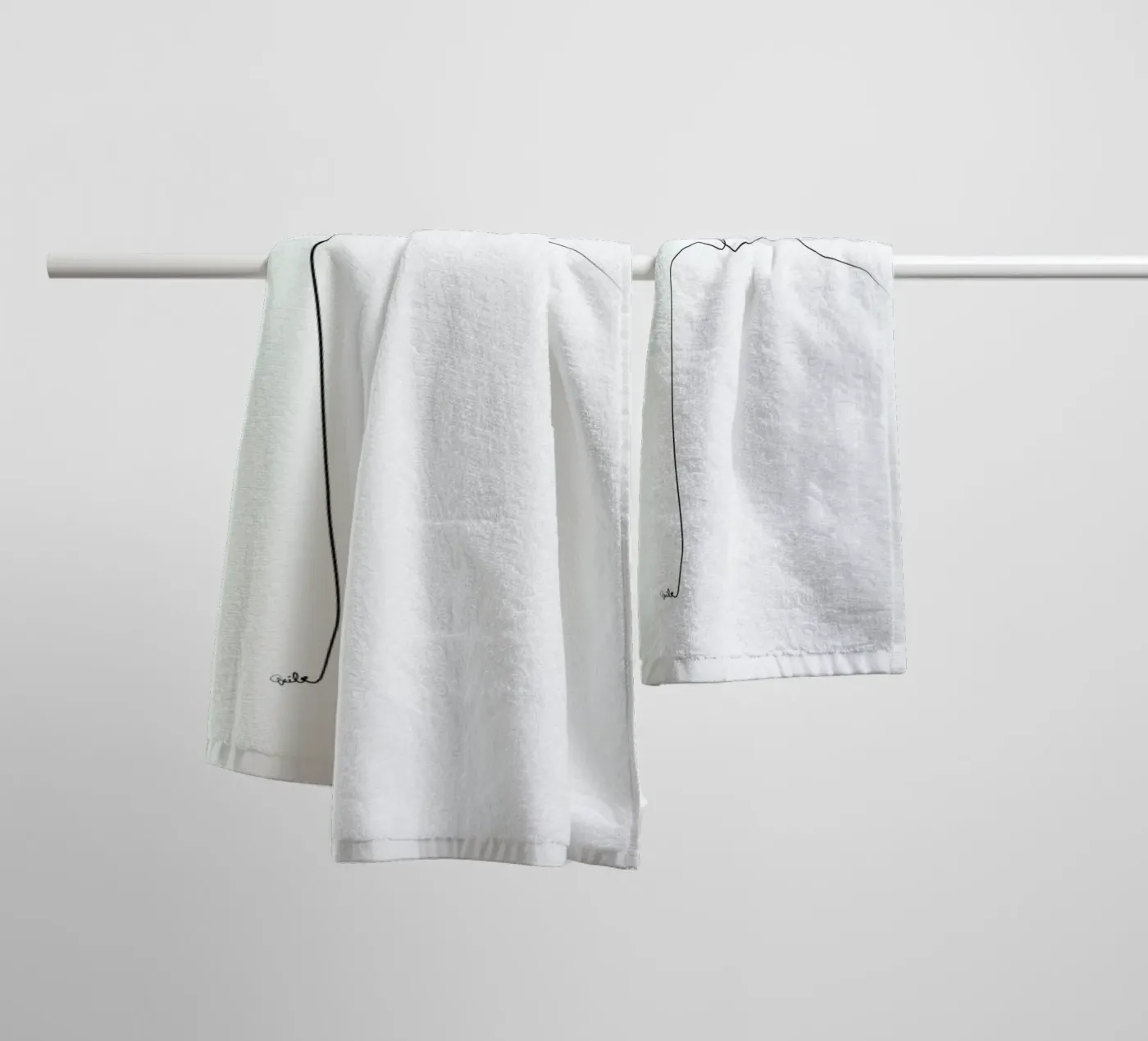 Back Line towel by Quibe