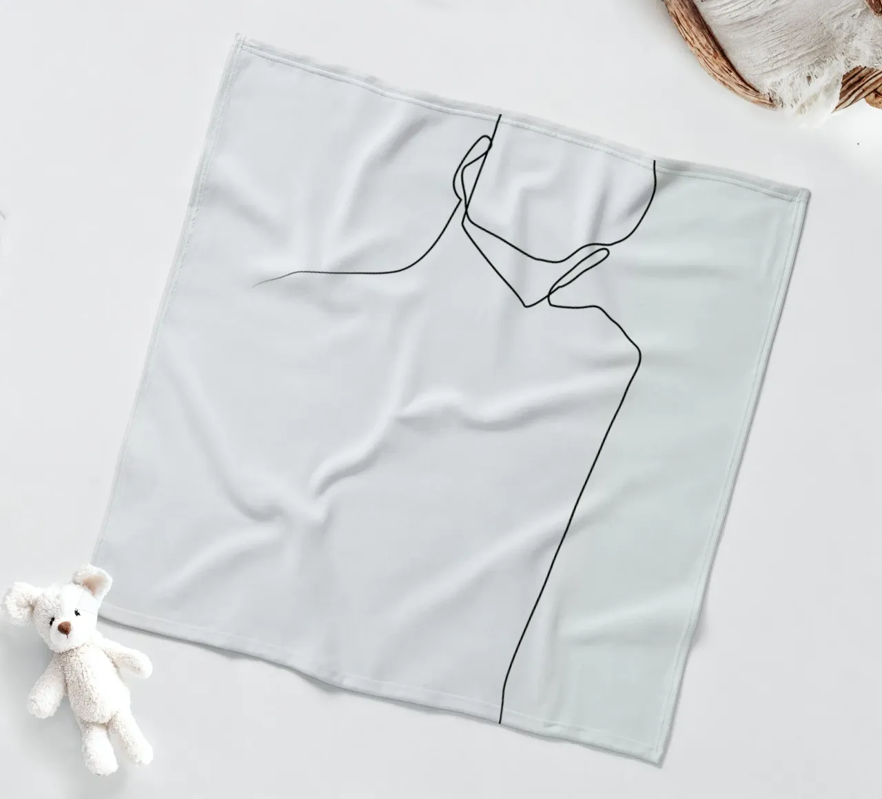 Back Line coperta in pile da Quibe