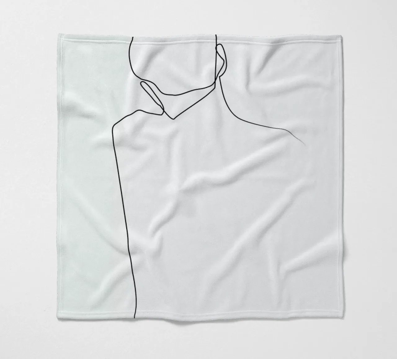 Back Line coperta in pile da Quibe