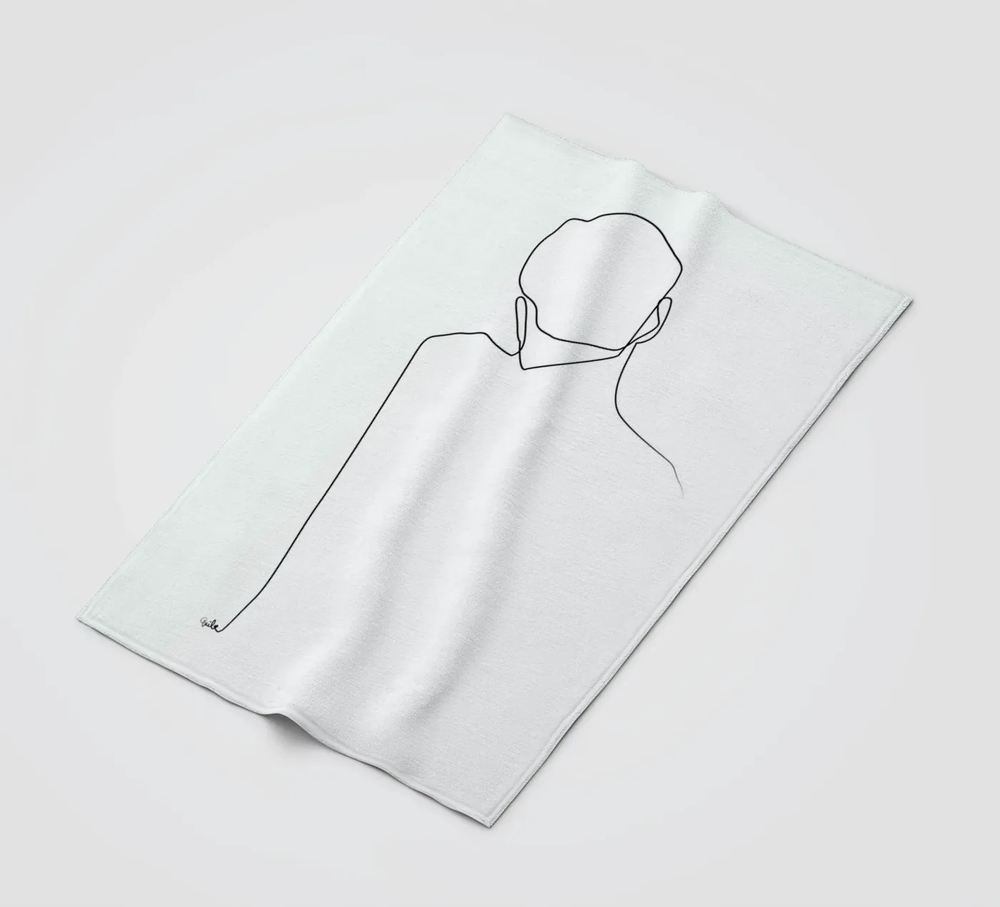 Back Line fleecedeken van Quibe