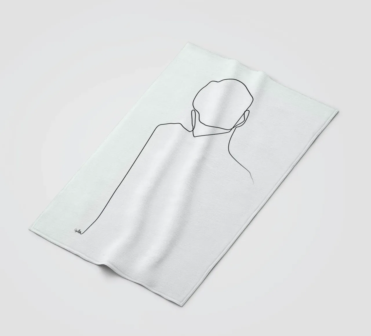 Back Line coperta in pile da Quibe