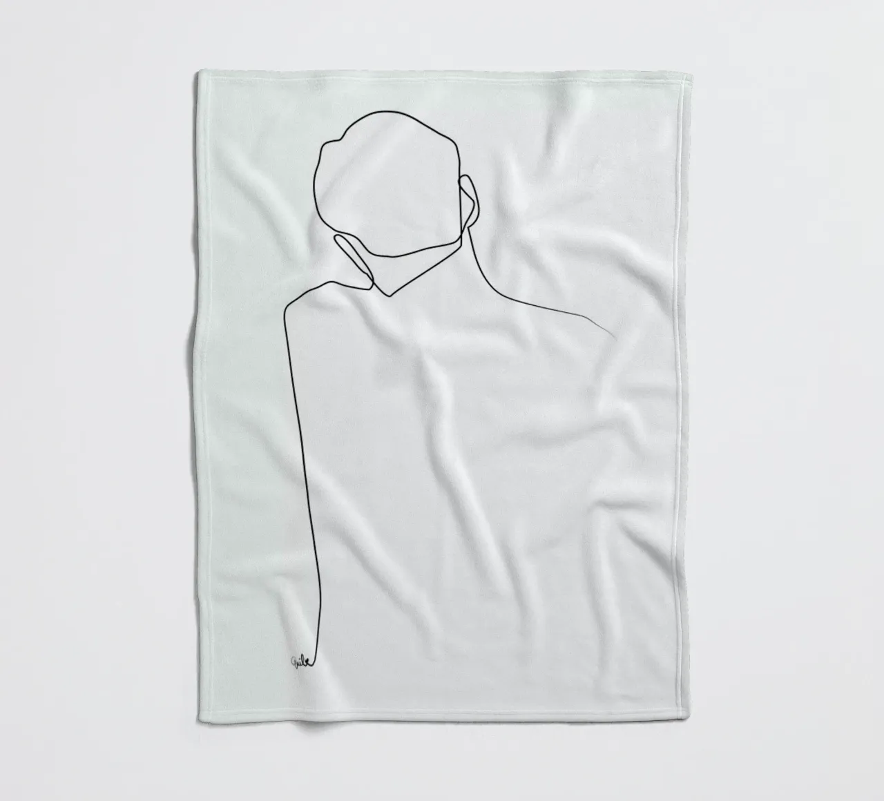 Back Line coperta in pile da Quibe