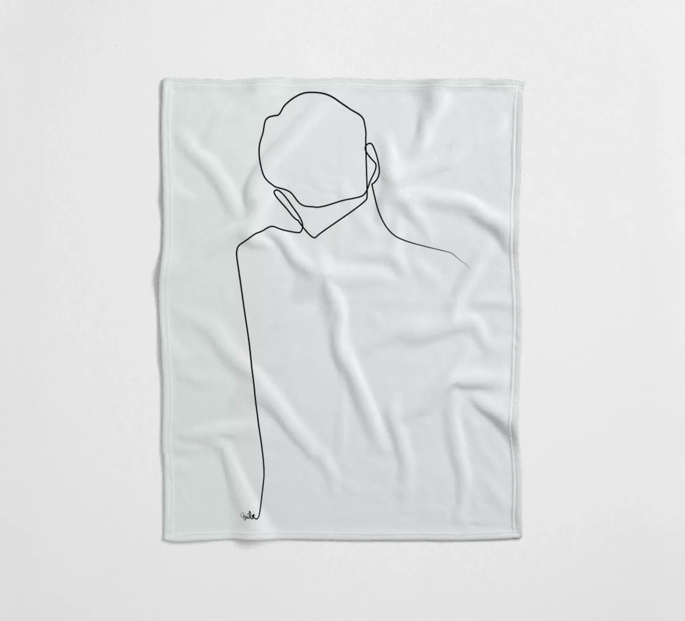 Back Line fleecedeken van Quibe