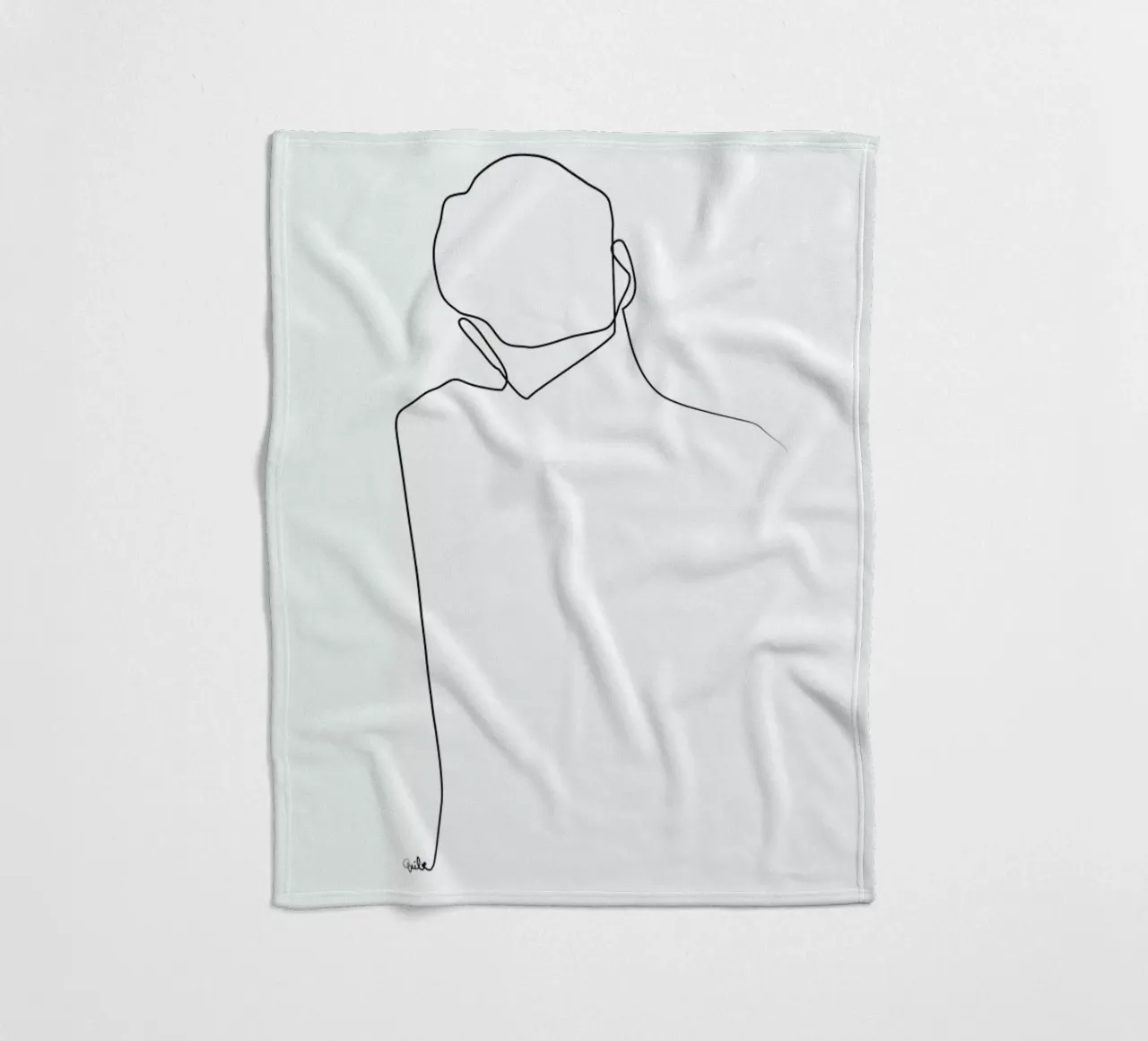 Back Line coperta in pile da Quibe