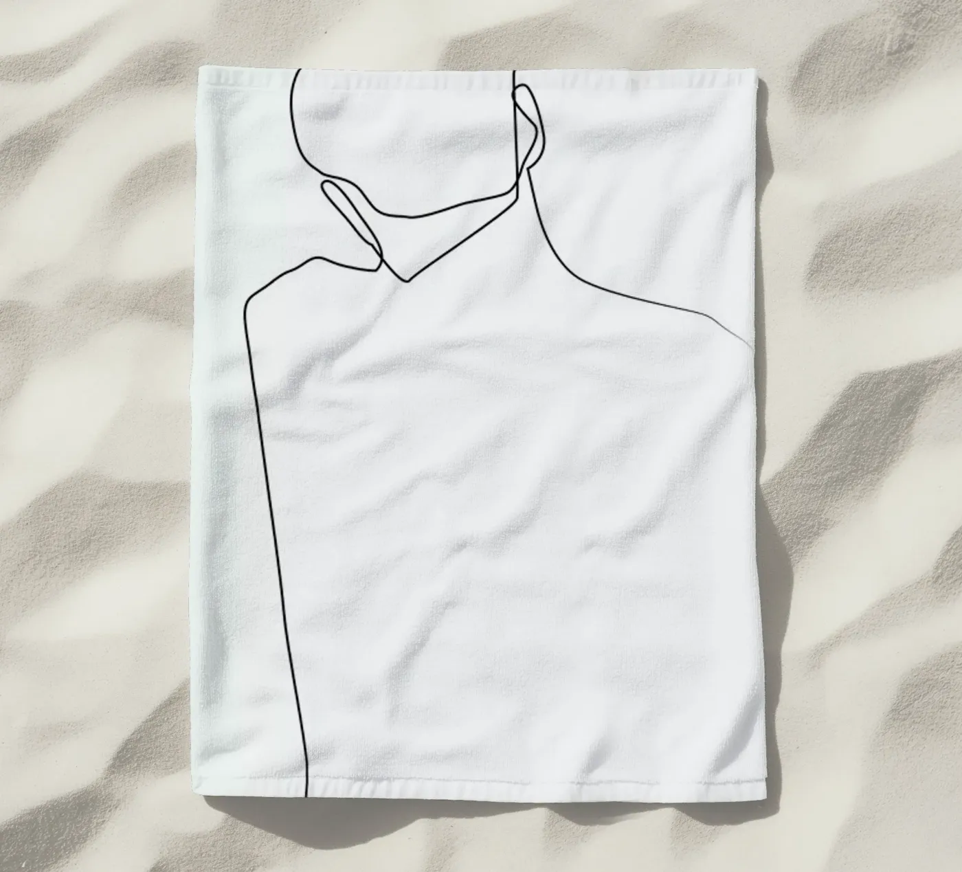 Back Line serviette de plage de Quibe