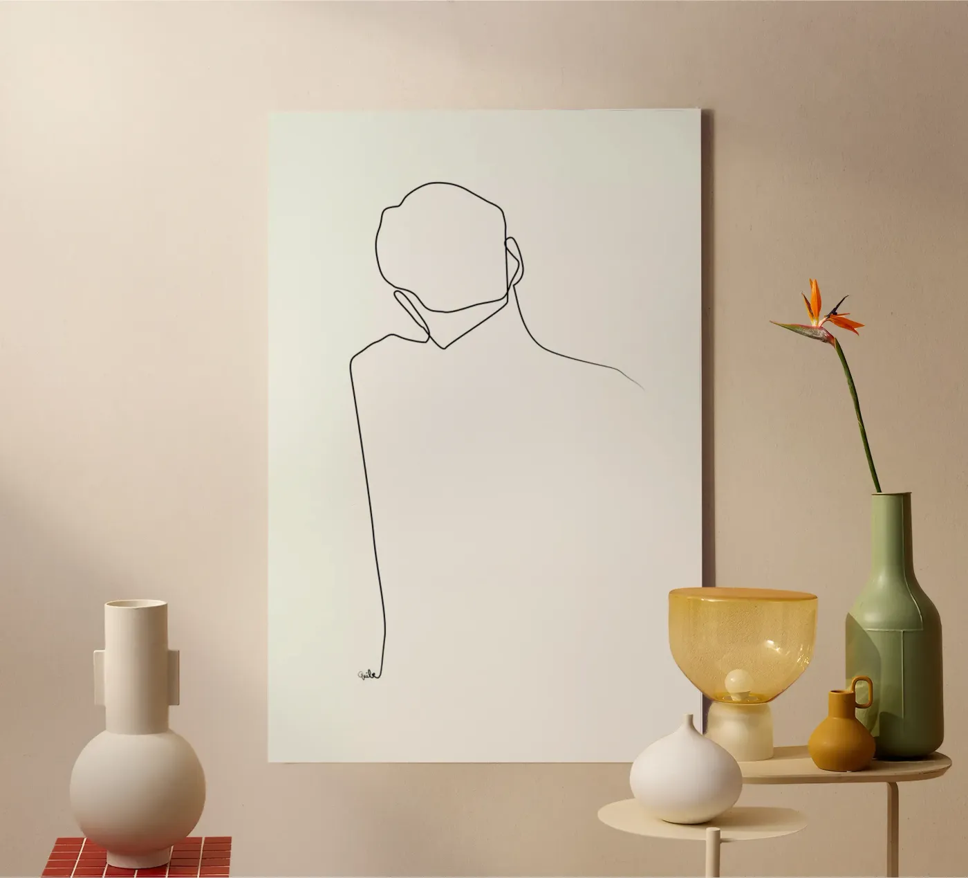 Back Line tela da Quibe