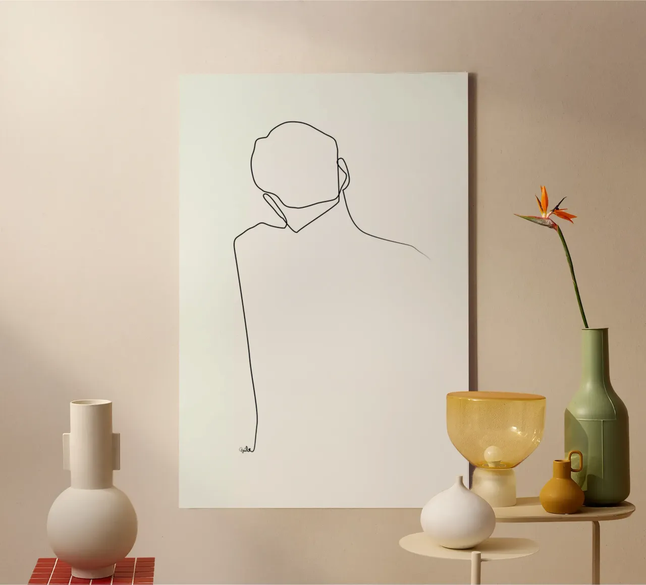 Back Line tela da Quibe